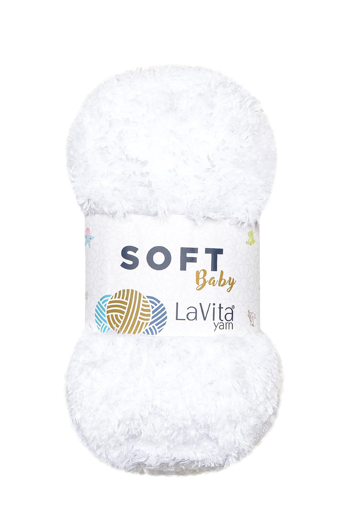 Soft El Örgü Ipi %100 Soft Polyester 100gr (1002 OPTİK BEYAZ)