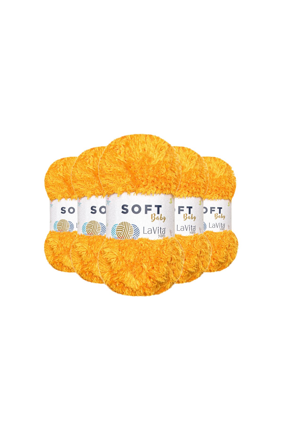 Soft El Örgü İpi %100 Soft Polyester 500gr 5 ADET (3012 KAYISI)