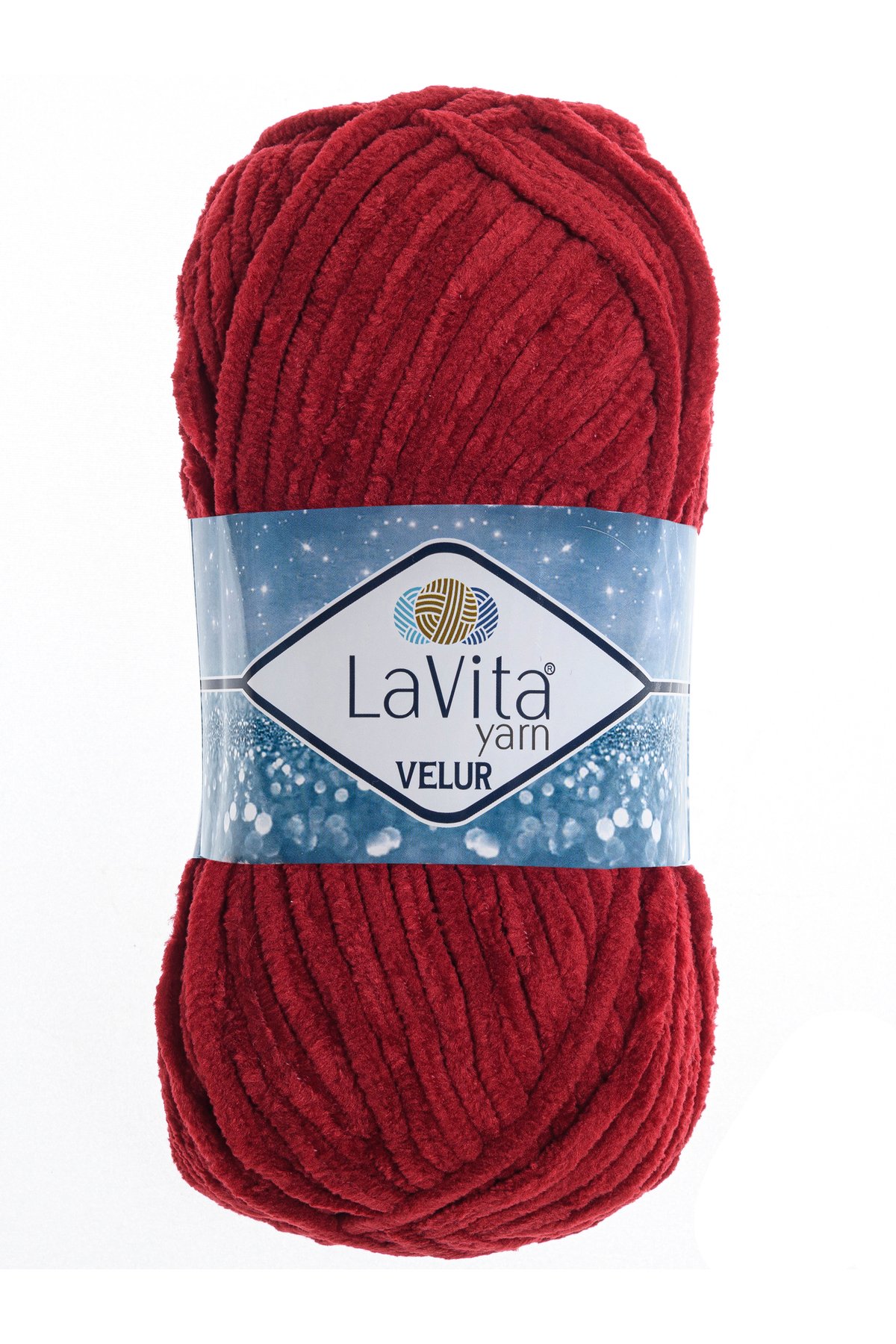 Velur Kadife El Örgü Ipi %100 Polyester 100gr (3017 KIRMIZI)