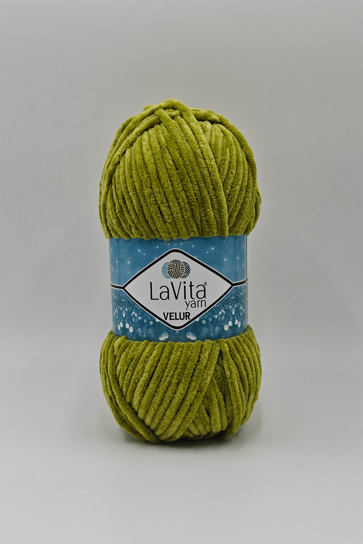 Velur Kadife El Örgü İpi %100 Polyester 100gr (8161 ORTA FISTIK)