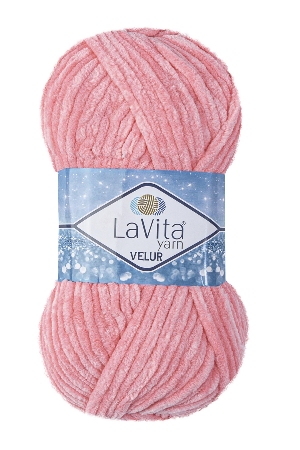 Velur Kadife El Örgü Ipi %100 Polyester 100gr (4159 PEMBE)