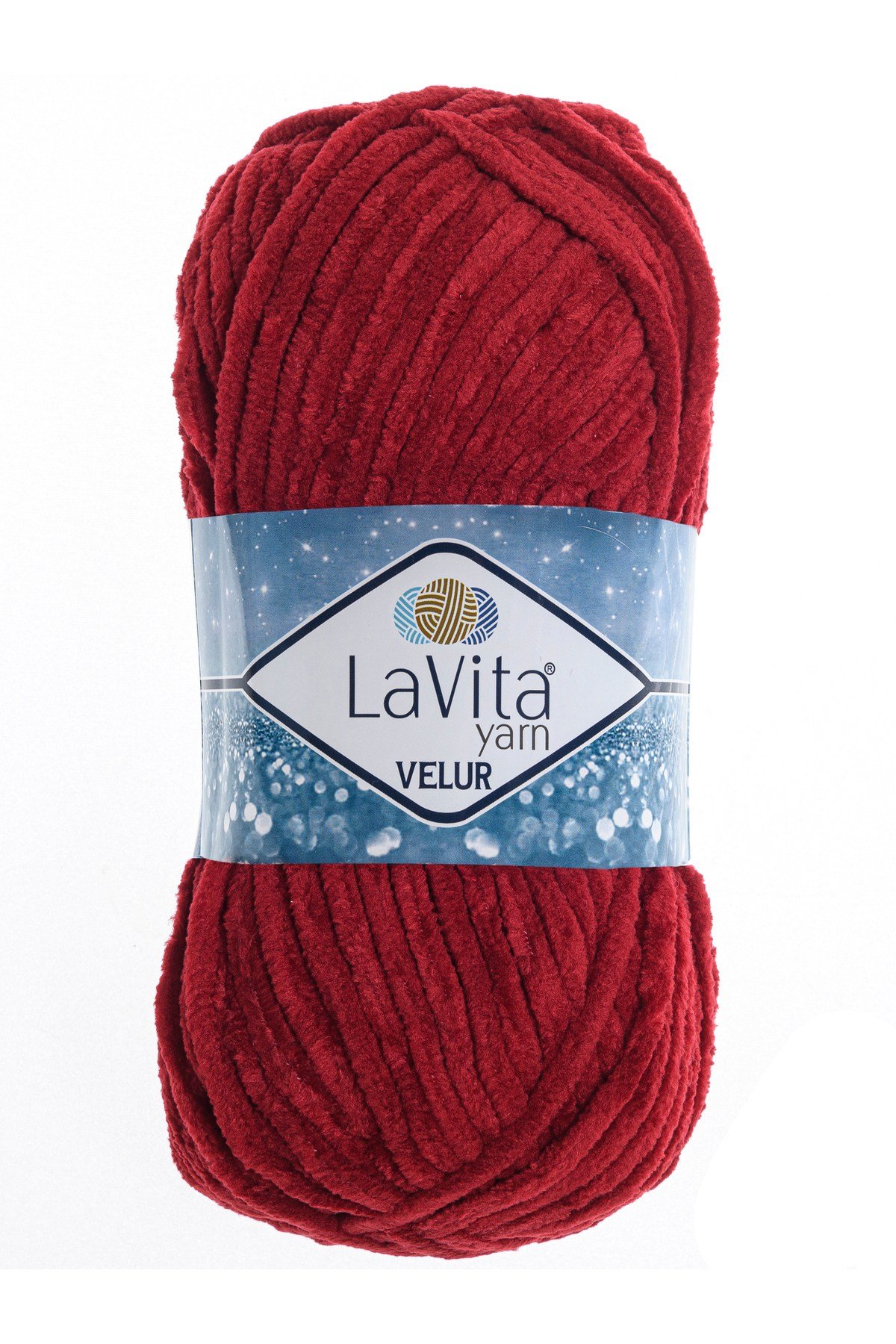 Velur Kadife El Örgü Ipi %100 Polyester 100gr (3017 KIRMIZI)