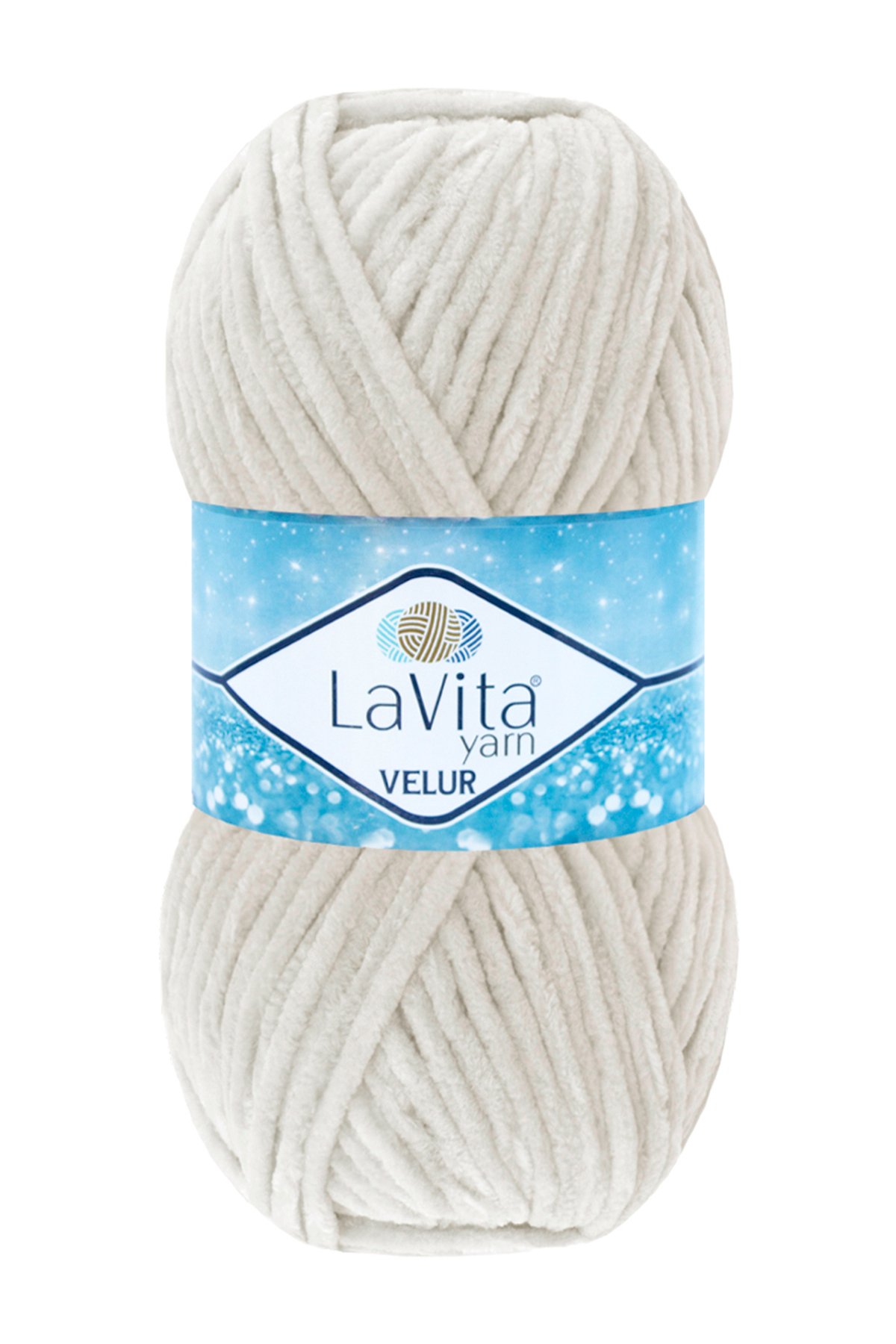 Velur Kadife El Örgü Ipi %100 Polyester 100gr (1040 FİL DİŞİ)