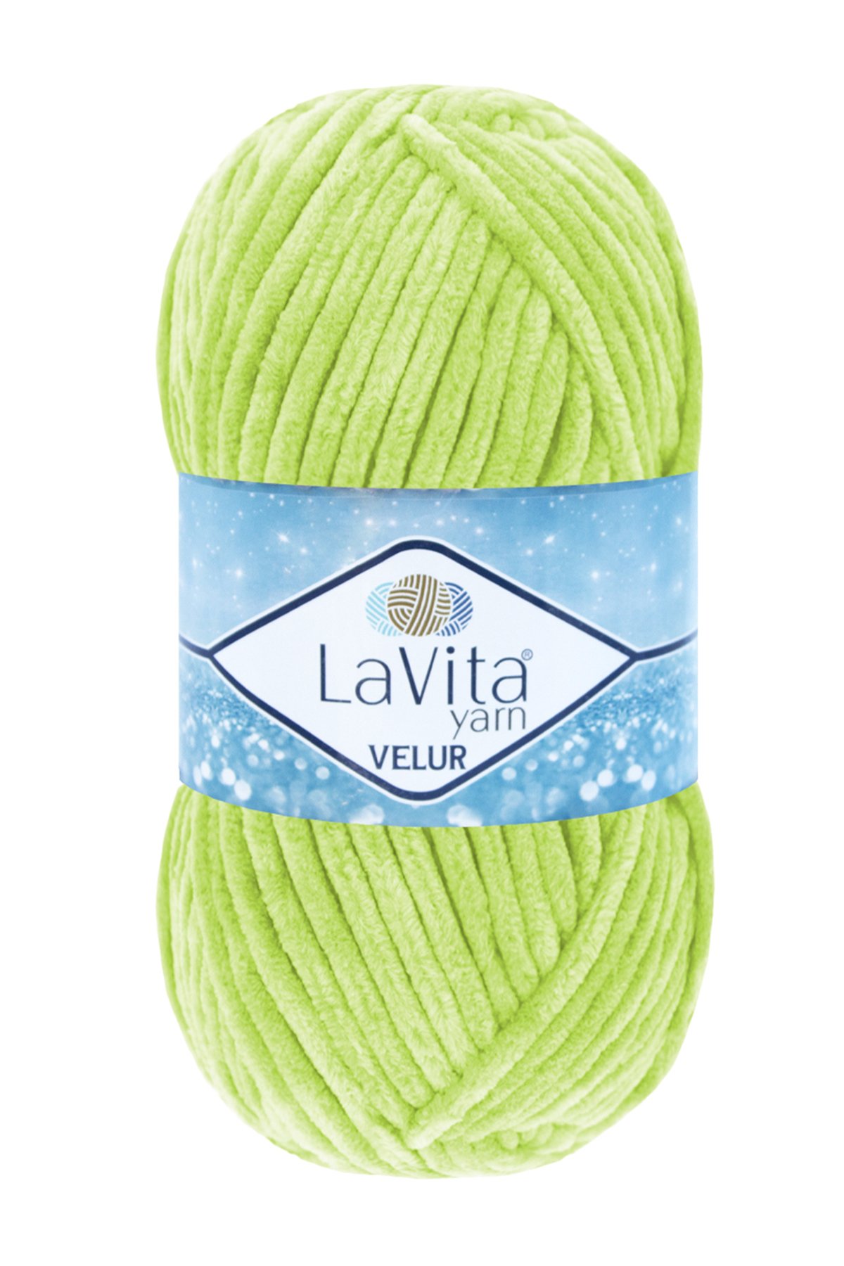 Velur Kadife El Örgü Ipi %100 Polyester 100gr (8149 FISTIK)