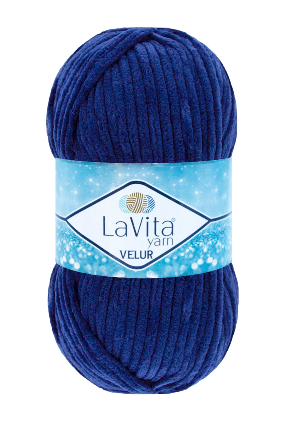 Velur Kadife El Örgü Ipi %100 Polyester 100gr (5042 MARİN)