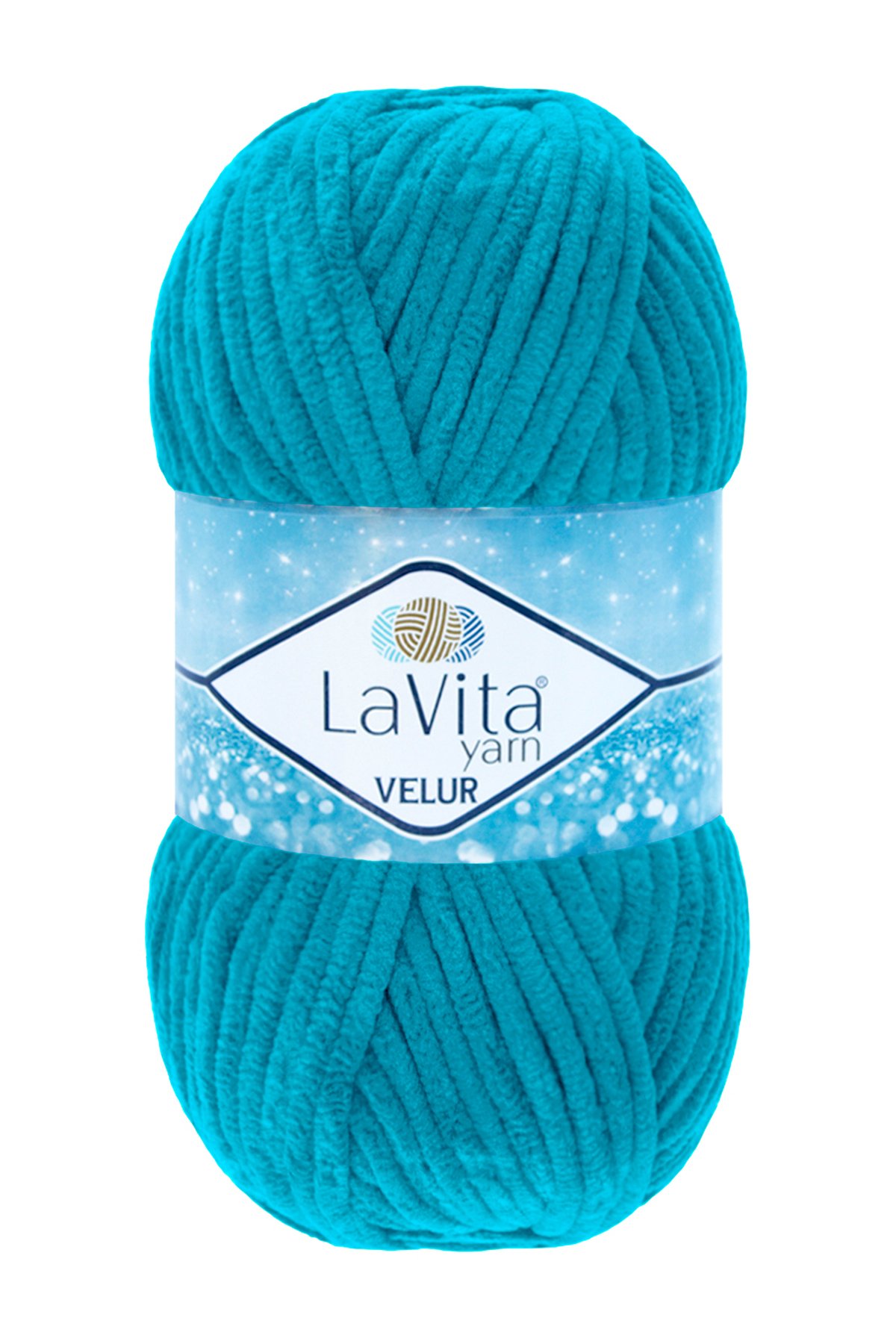 Velur Kadife El Örgü Ipi %100 Polyester 100gr (5801 TURKUAZ)