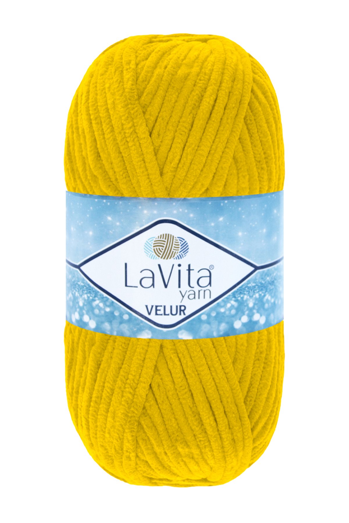 Velur Kadife El Örgü Ipi %100 Polyester 100gr (2323 TURUNCU)
