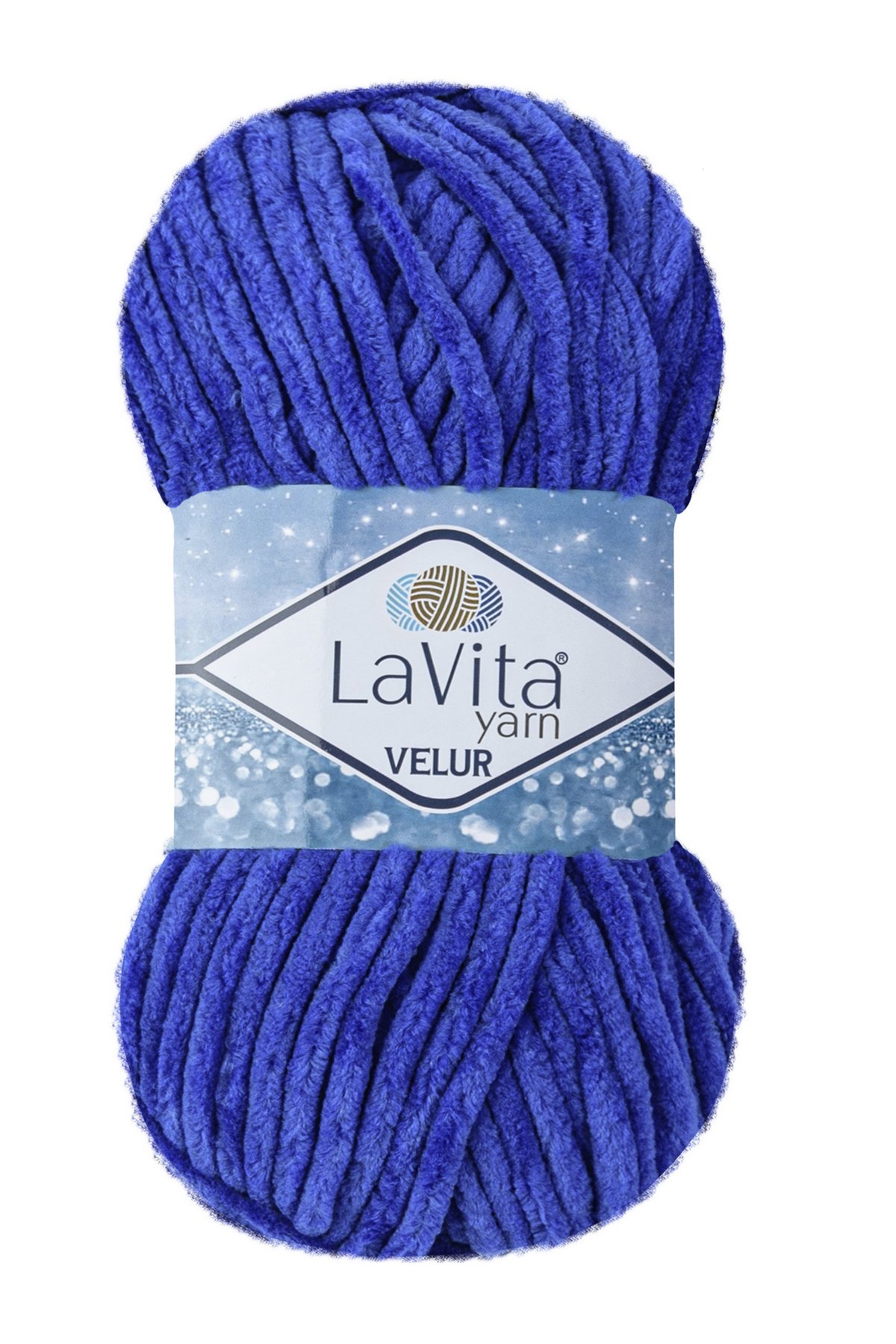 Velur Kadife El Örgü Ipi %100 Polyester 100gr (5055 KOYU MAVİ)