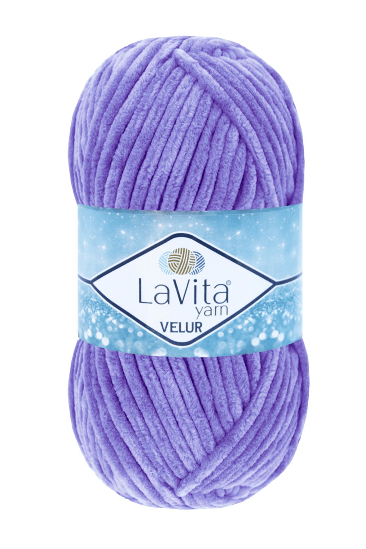 Velur Kadife El Örgü Ipi %100 Polyester 100gr (4150 KOYU LİLA)