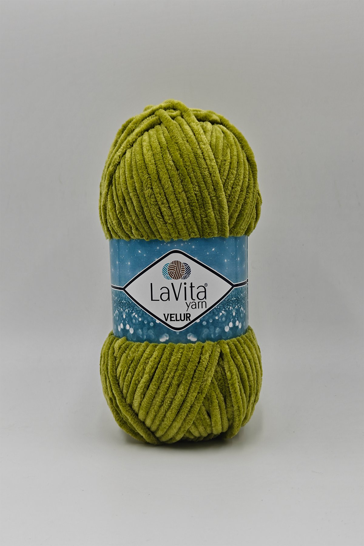 Velur Kadife El Örgü İpi %100 Polyester 100gr (8161 ORTA FISTIK)