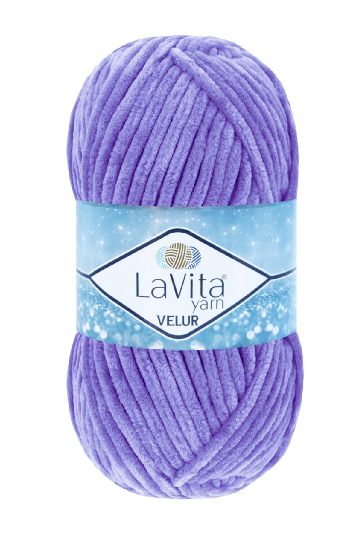 Velur Kadife El Örgü Ipi %100 Polyester 100gr (4150 KOYU LİLA)