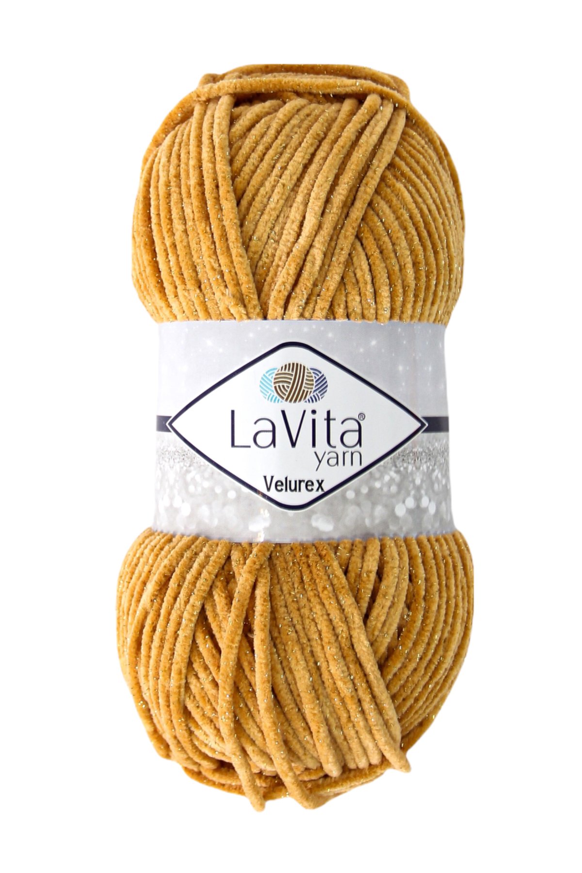 Velurex Simli El Örgü Ipi %90 Polyester %10 Lurex 100gr (1038 BAL KÖPÜĞÜ)