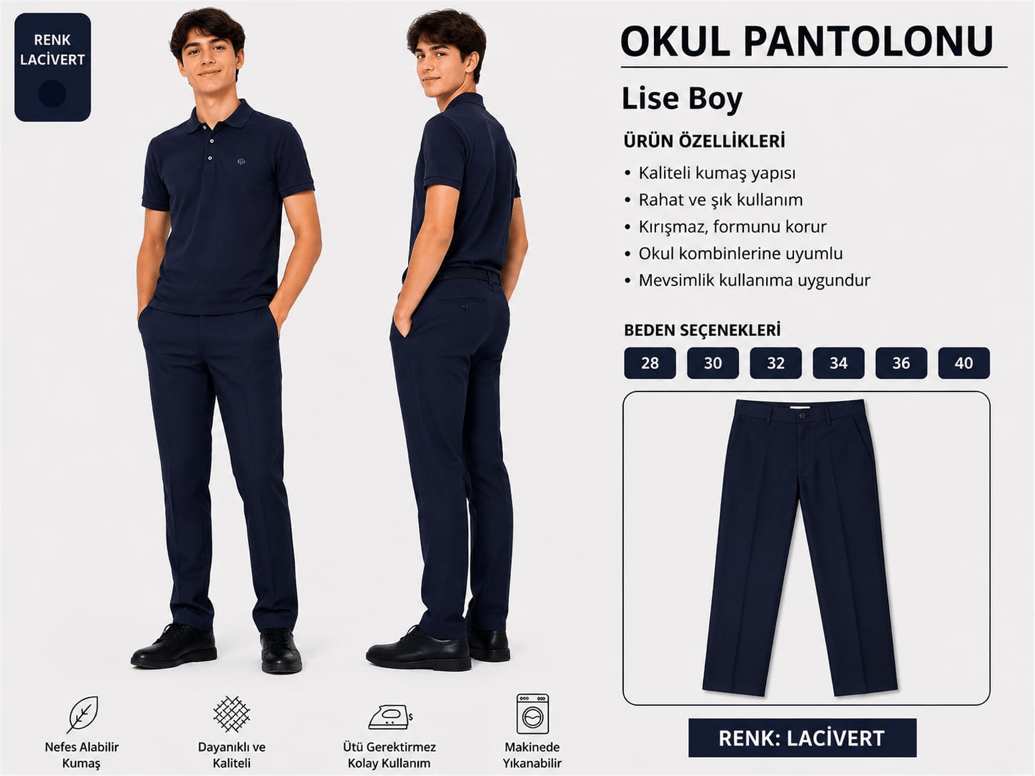 OKUL PANTOLONU