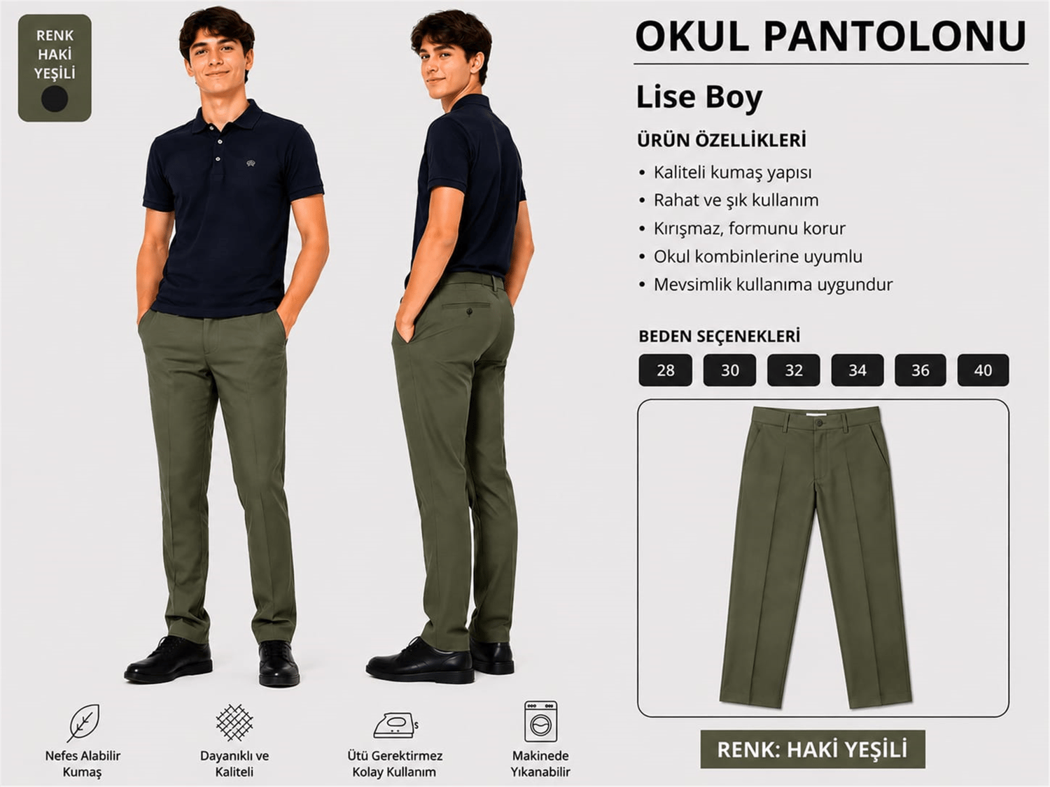 OKUL PANTOLONU