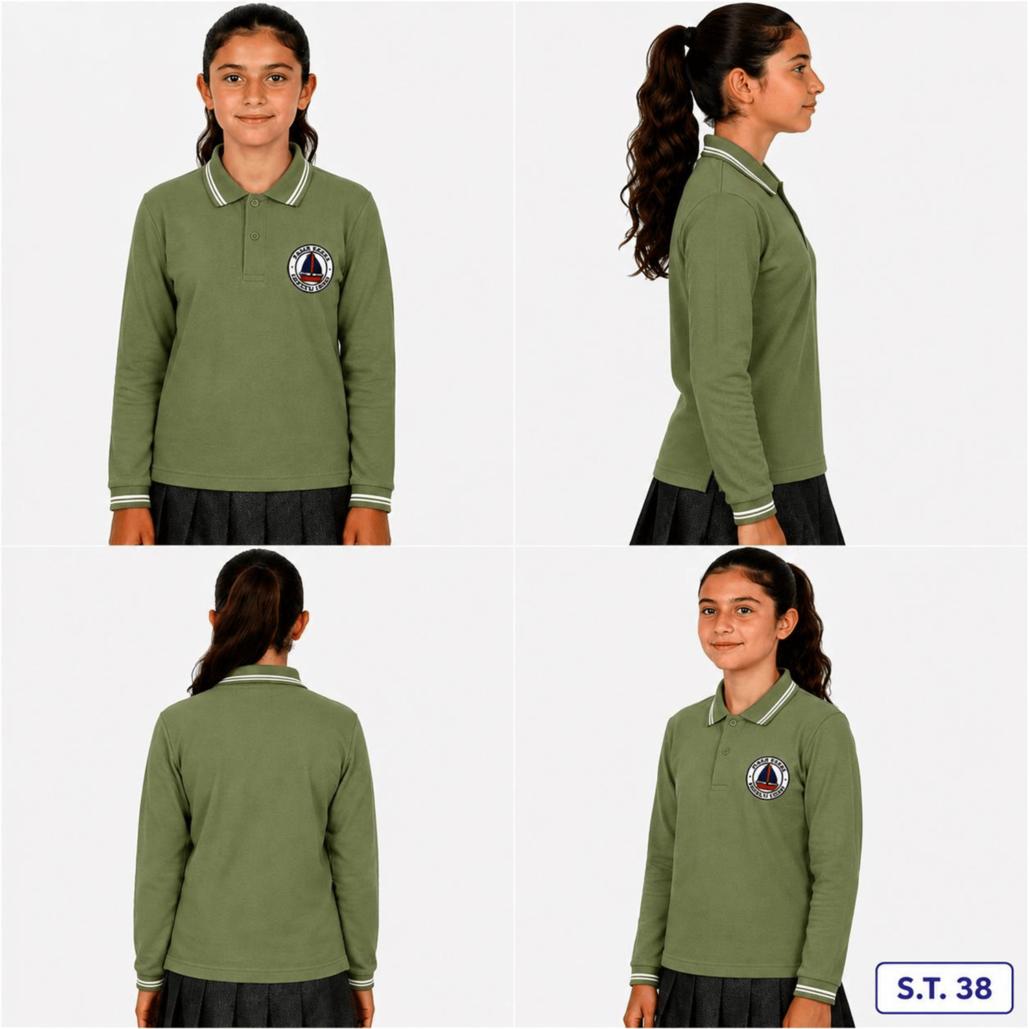 OKUL POLO YAKA UZUN KOL