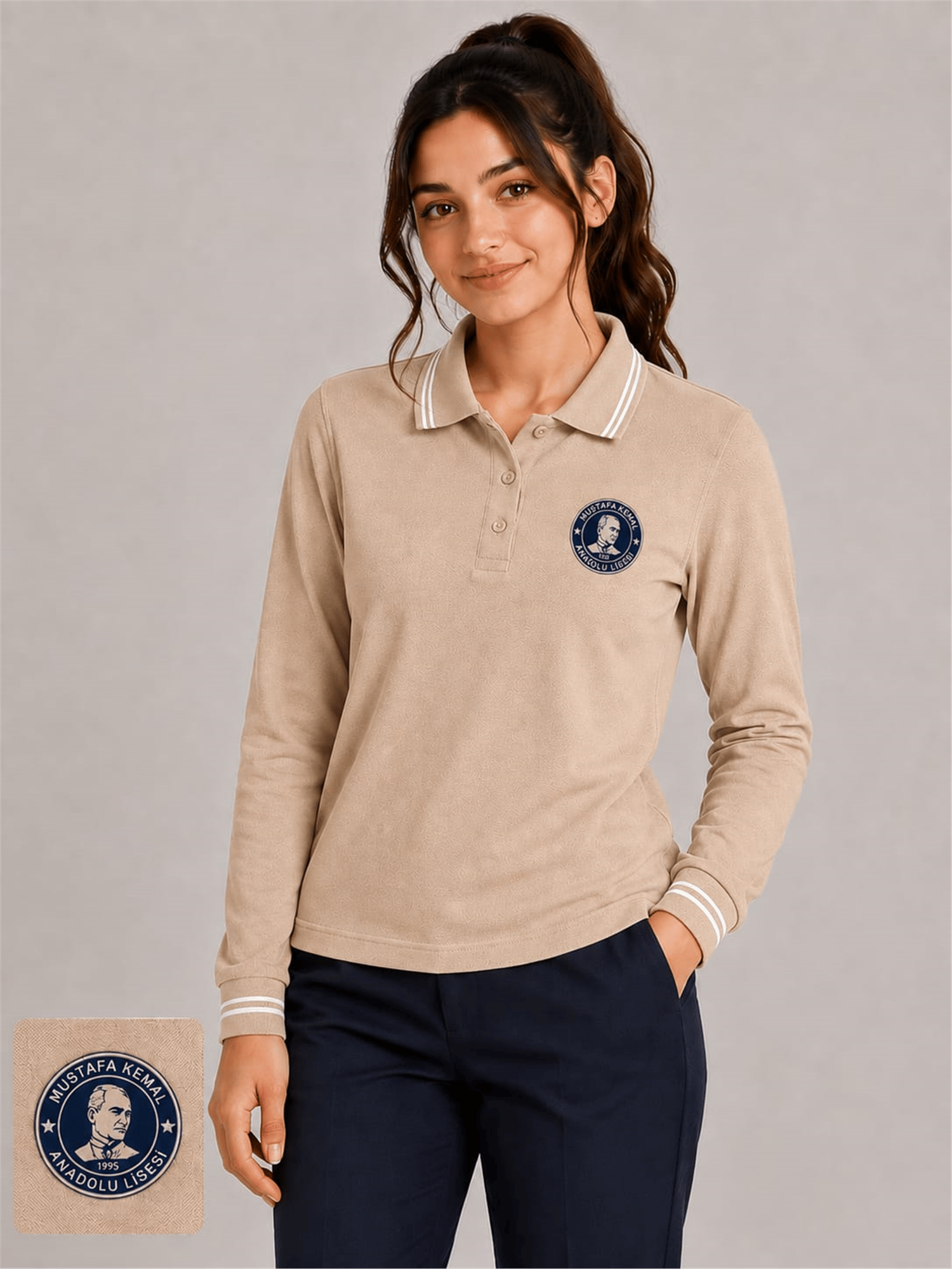 OKUL POLO YAKA UZUN KOL