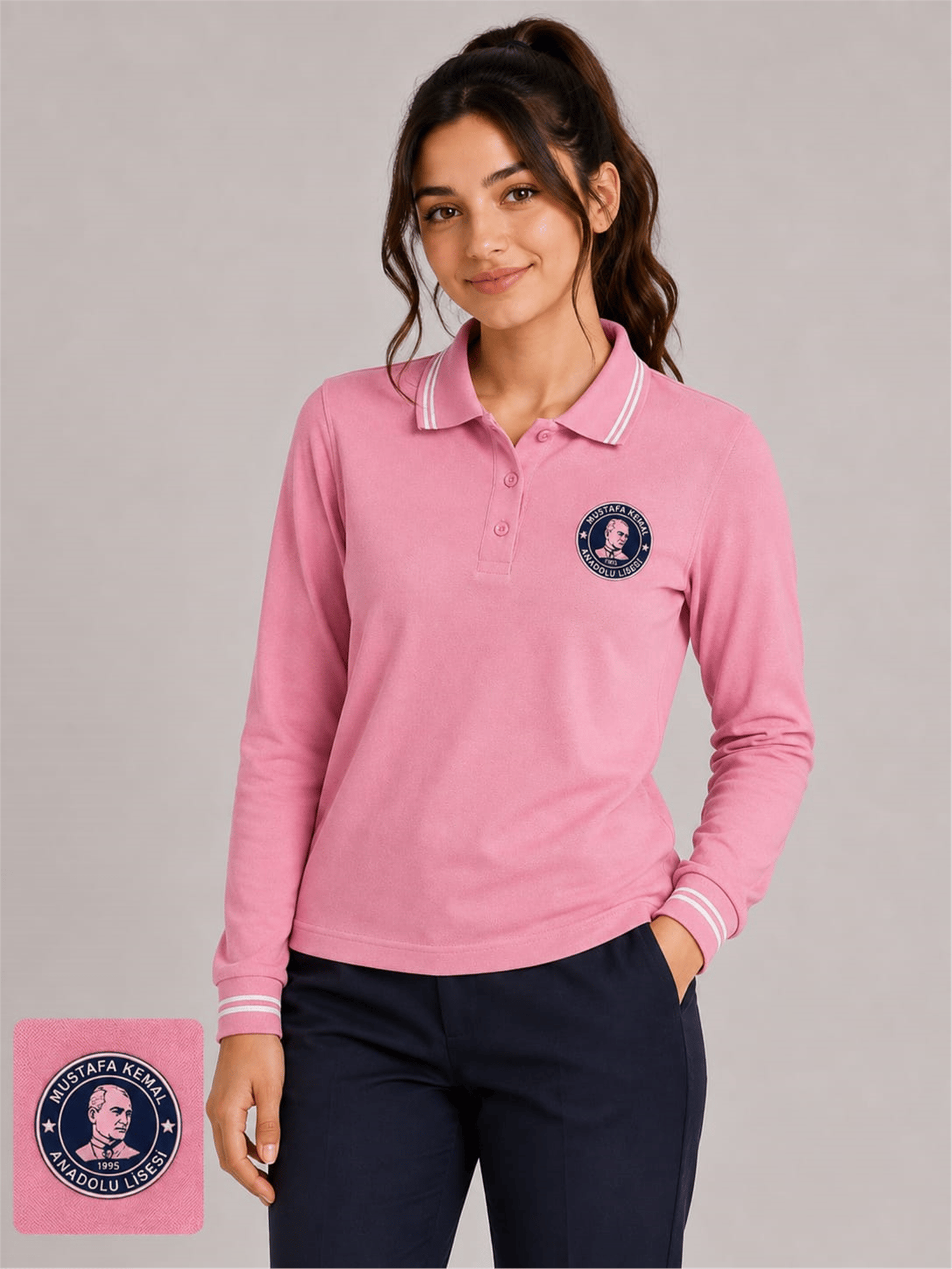 OKUL POLO YAKA UZUN KOL