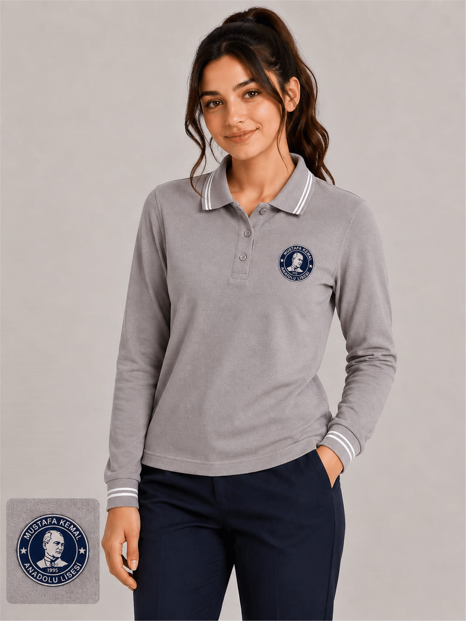 OKUL POLO YAKA UZUN KOL
