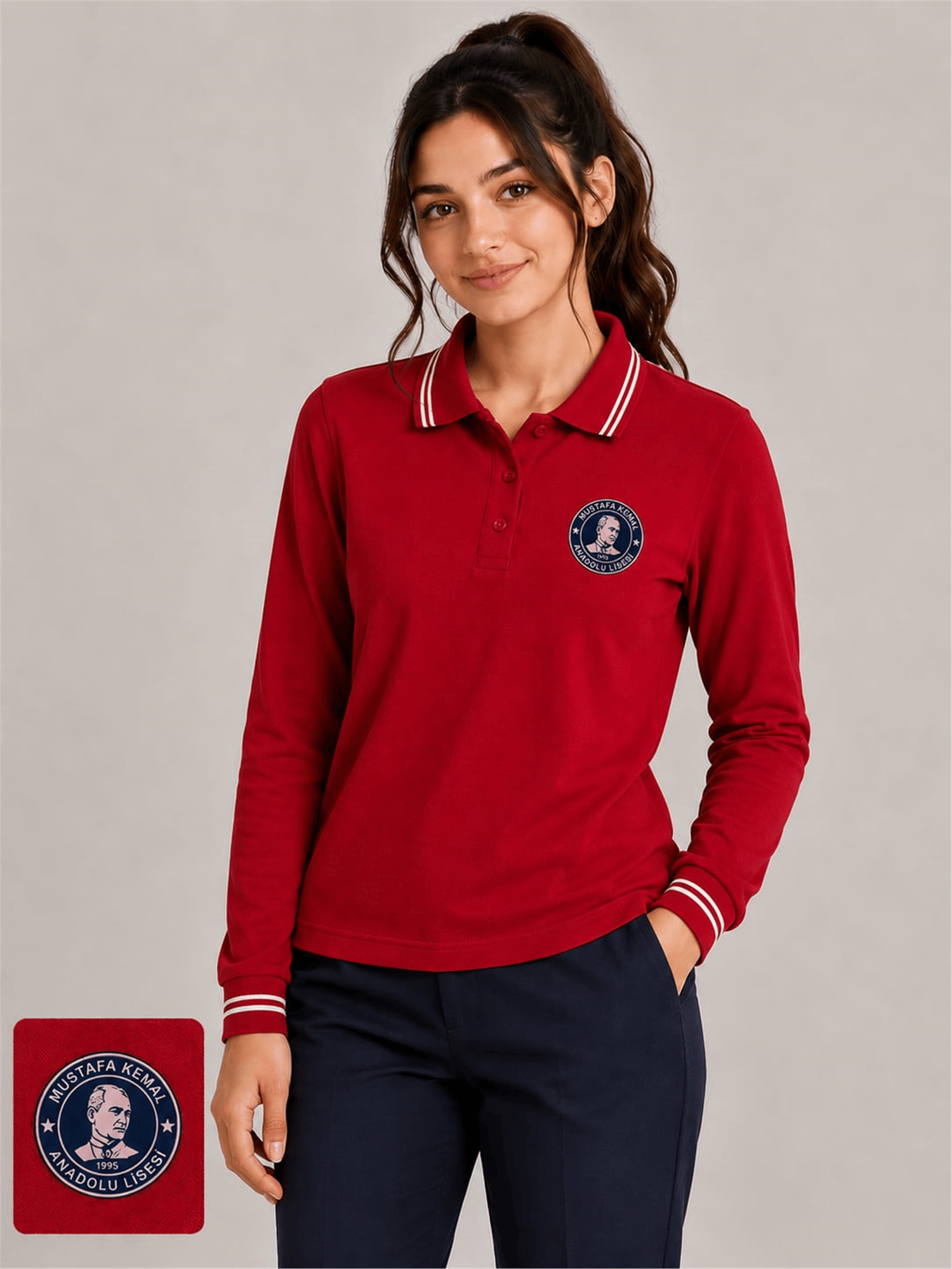 OKUL POLO YAKA UZUN KOL