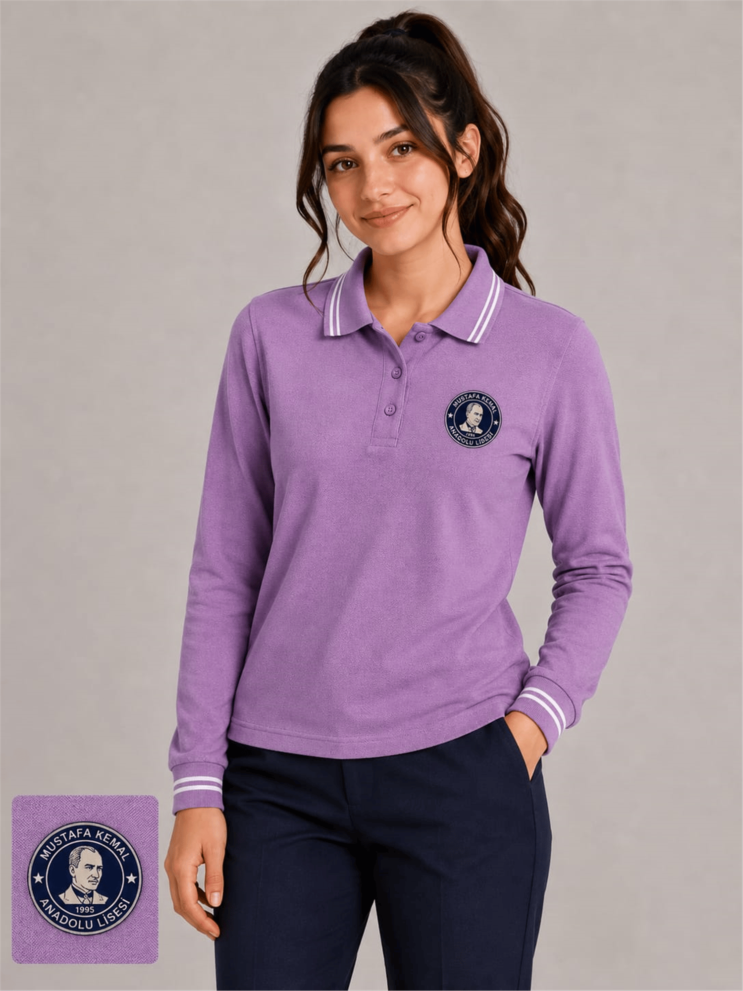OKUL POLO YAKA UZUN KOL