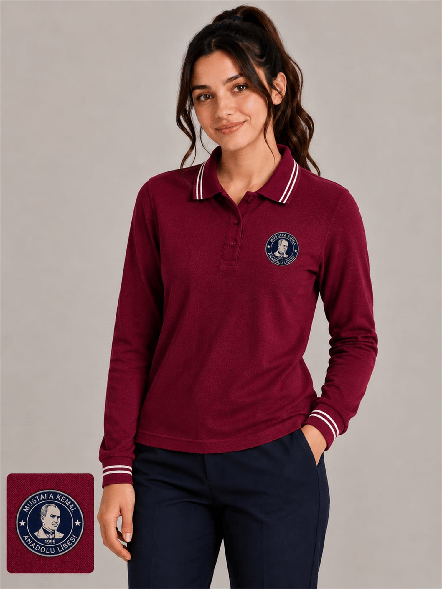 OKUL POLO YAKA UZUN KOL