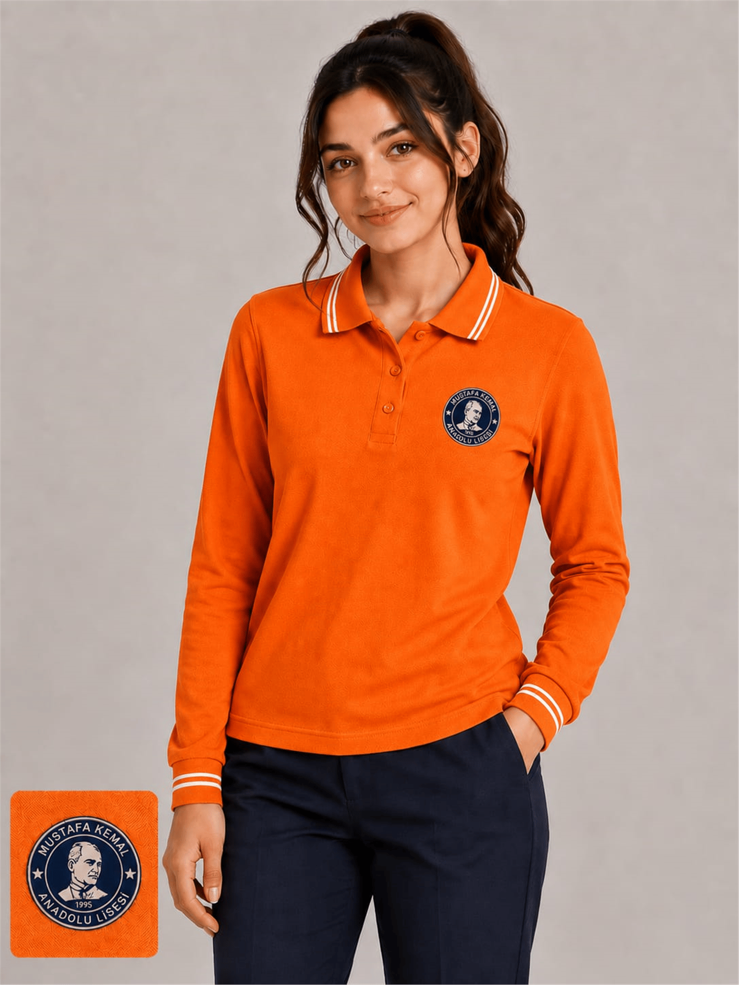 OKUL POLO YAKA UZUN KOL