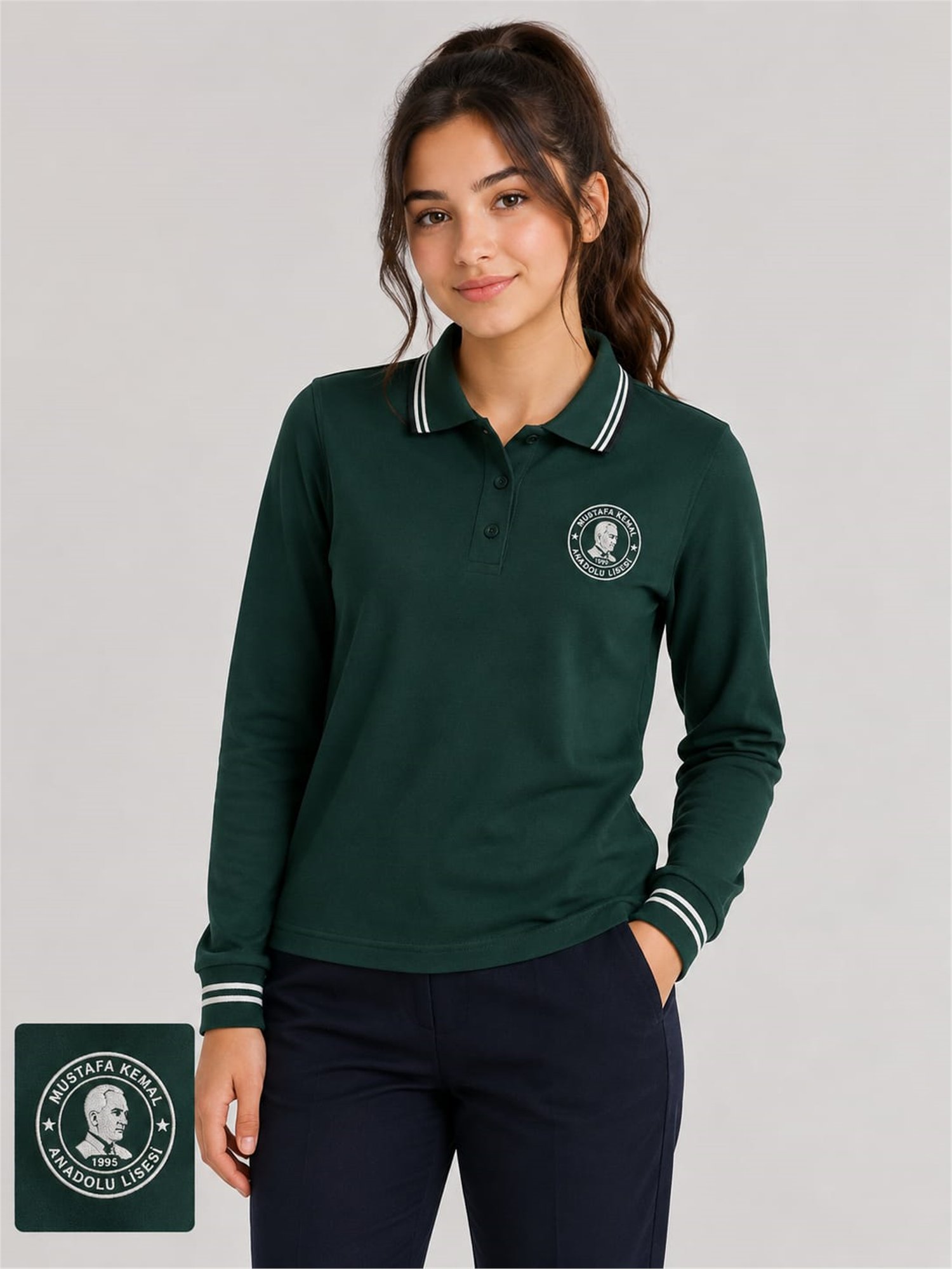 OKUL POLO YAKA UZUN KOL