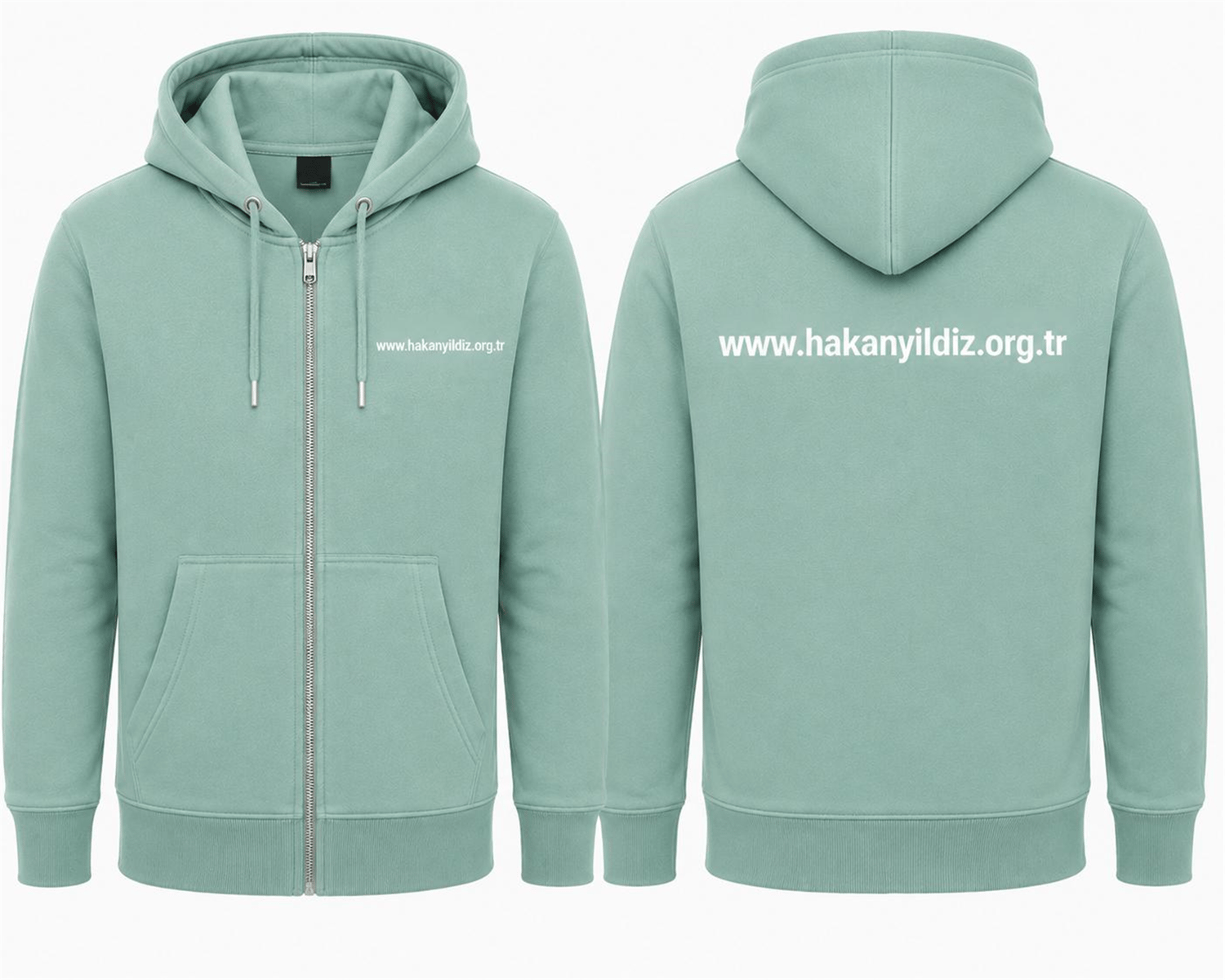 POLAR FERMUARLI SWEATSHİRT