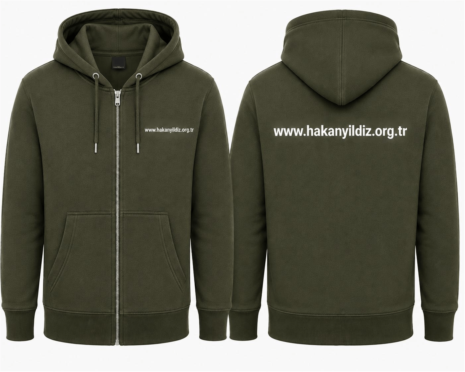 POLAR FERMUARLI SWEATSHİRT