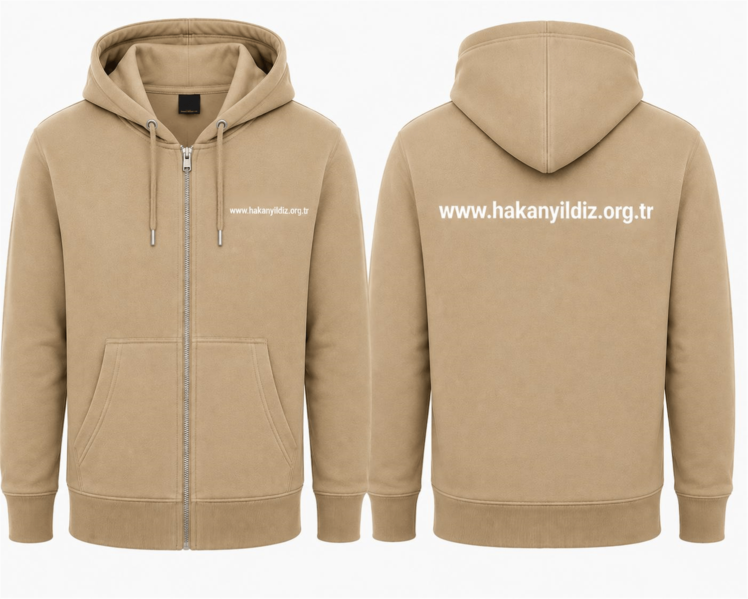 POLAR FERMUARLI SWEATSHİRT