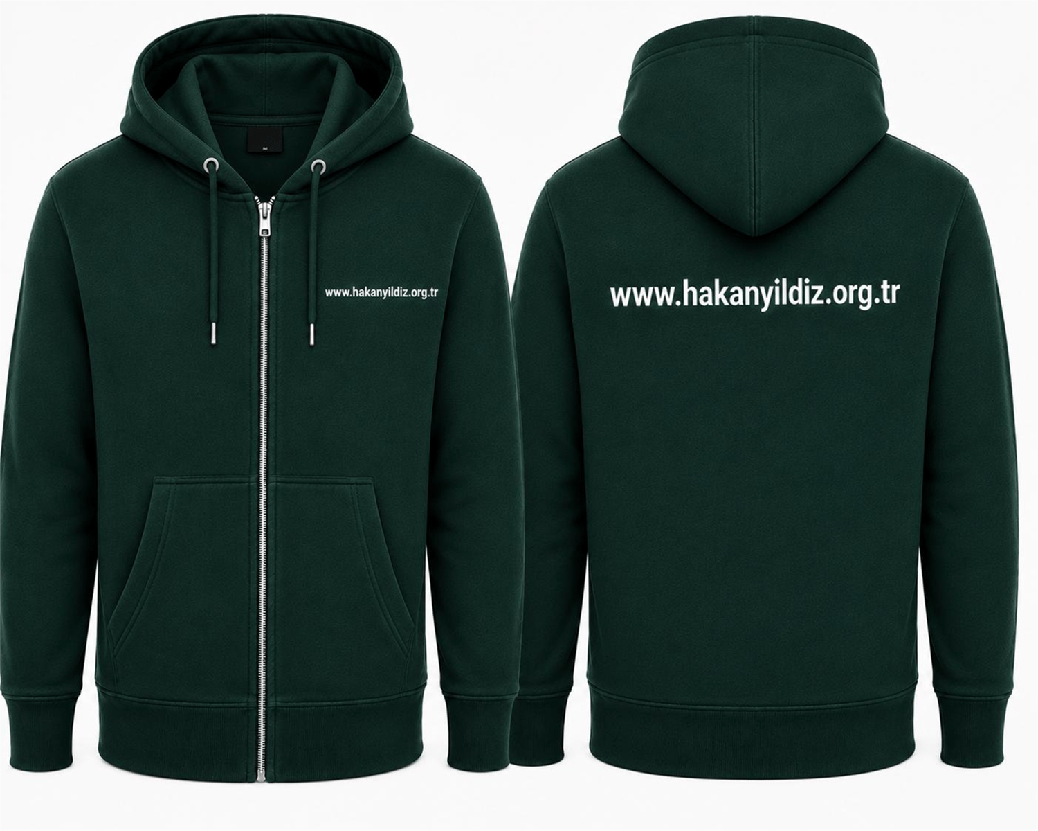 POLAR FERMUARLI SWEATSHİRT