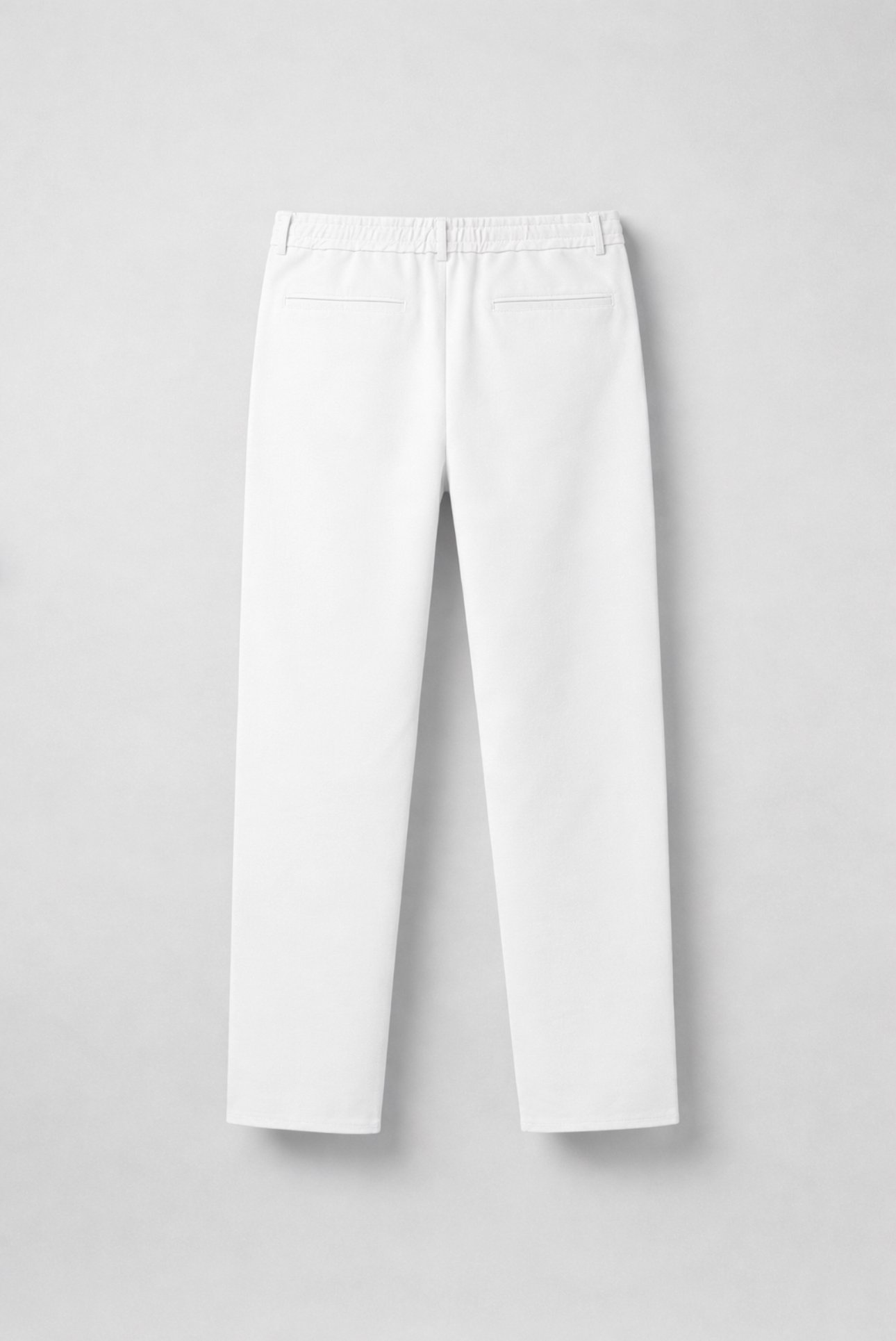 Baggy Klasik Pantolon Beyaz