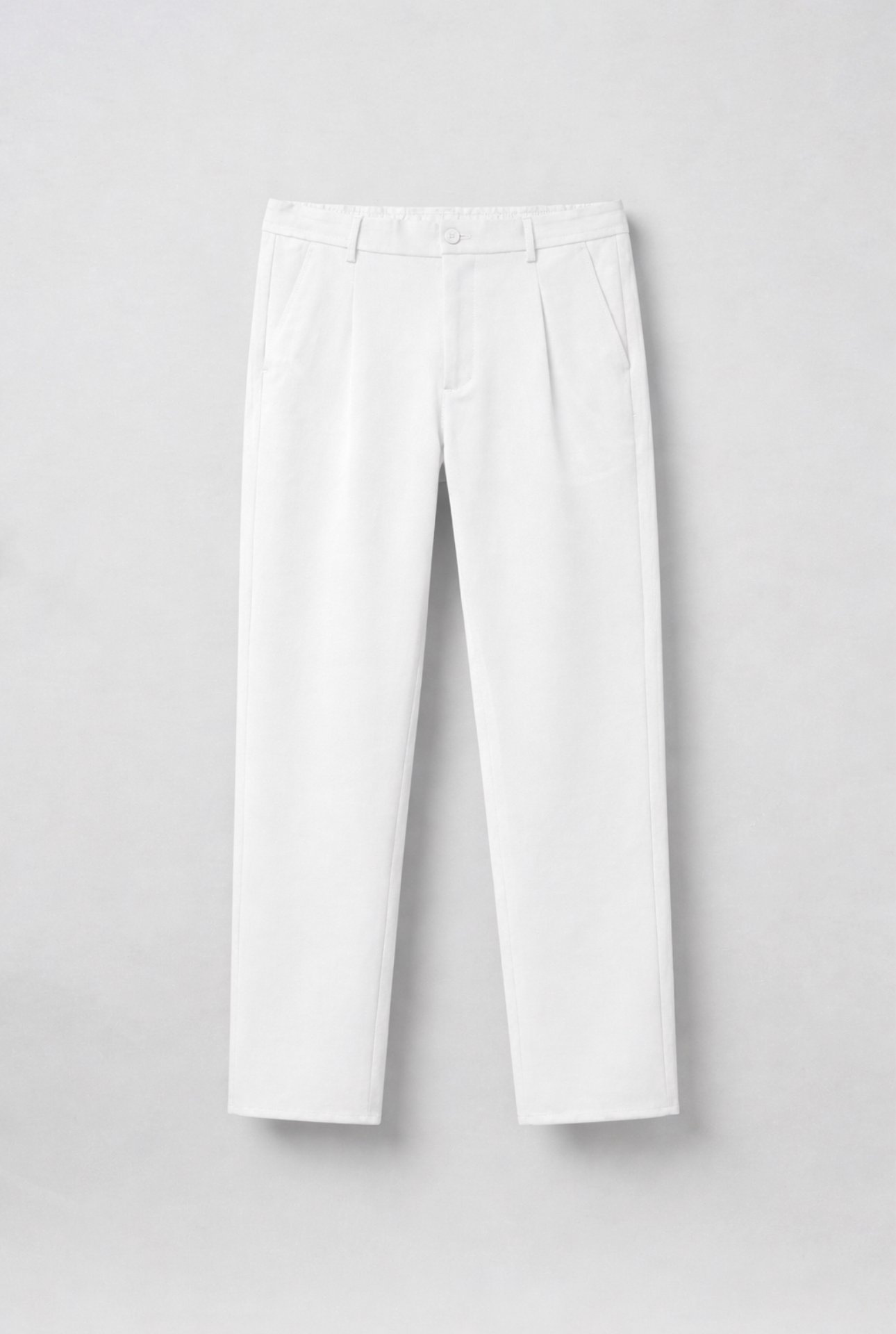 Baggy Klasik Pantolon Beyaz