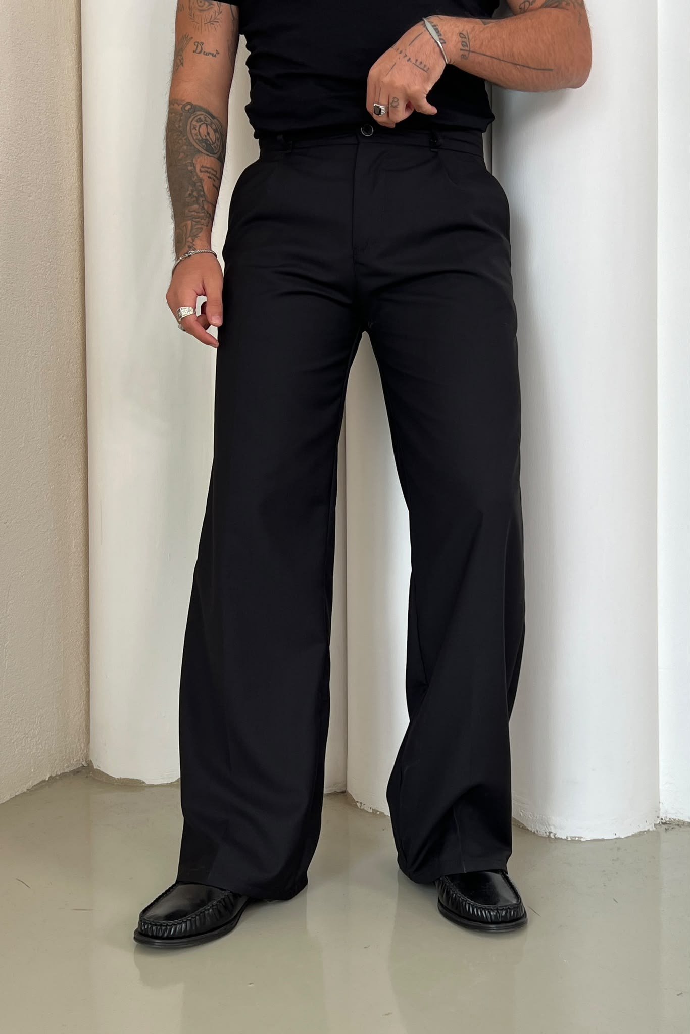 Loosefit Baggy Pantolon Siyah