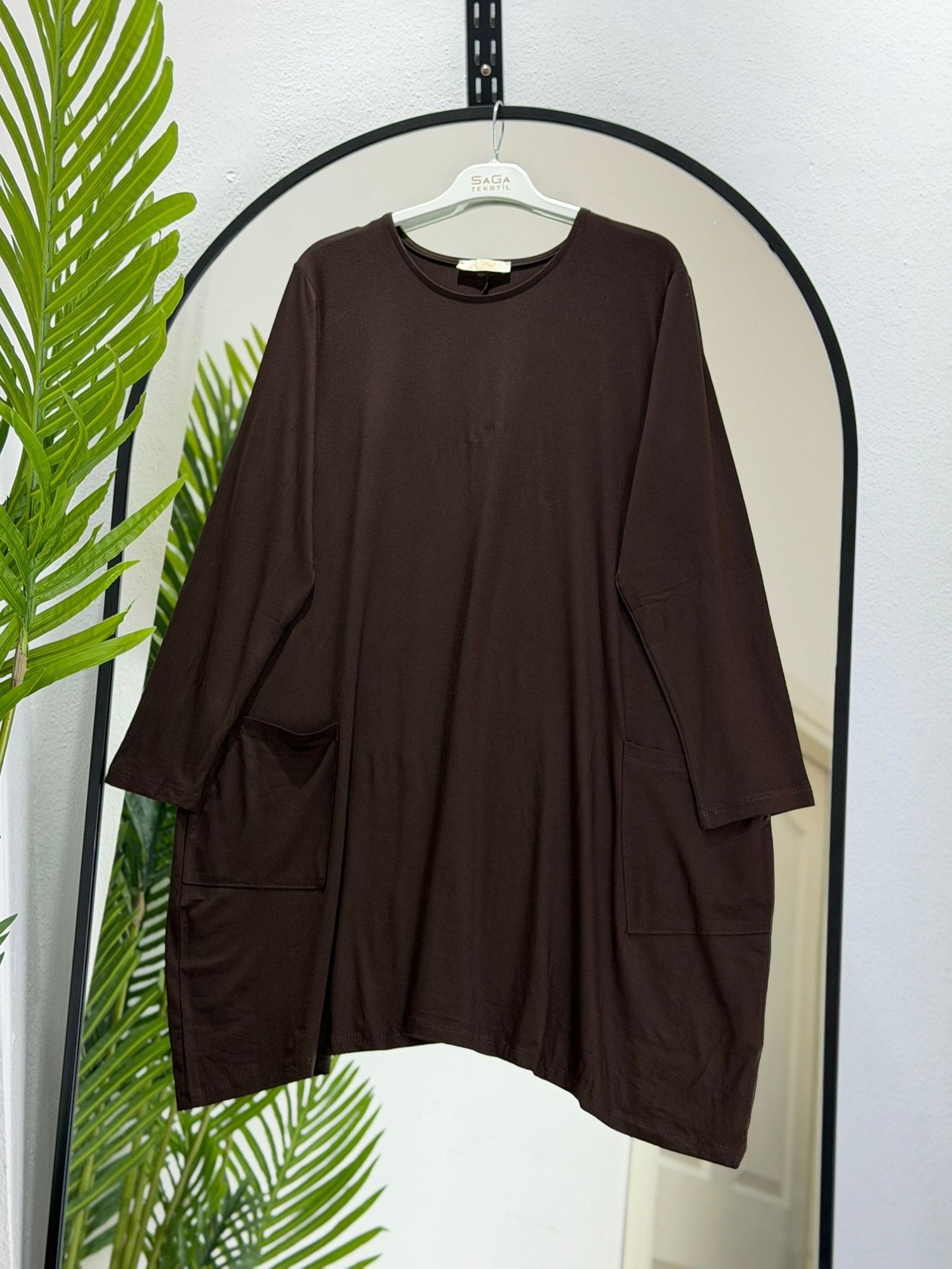 Cep Detaylı Tunik