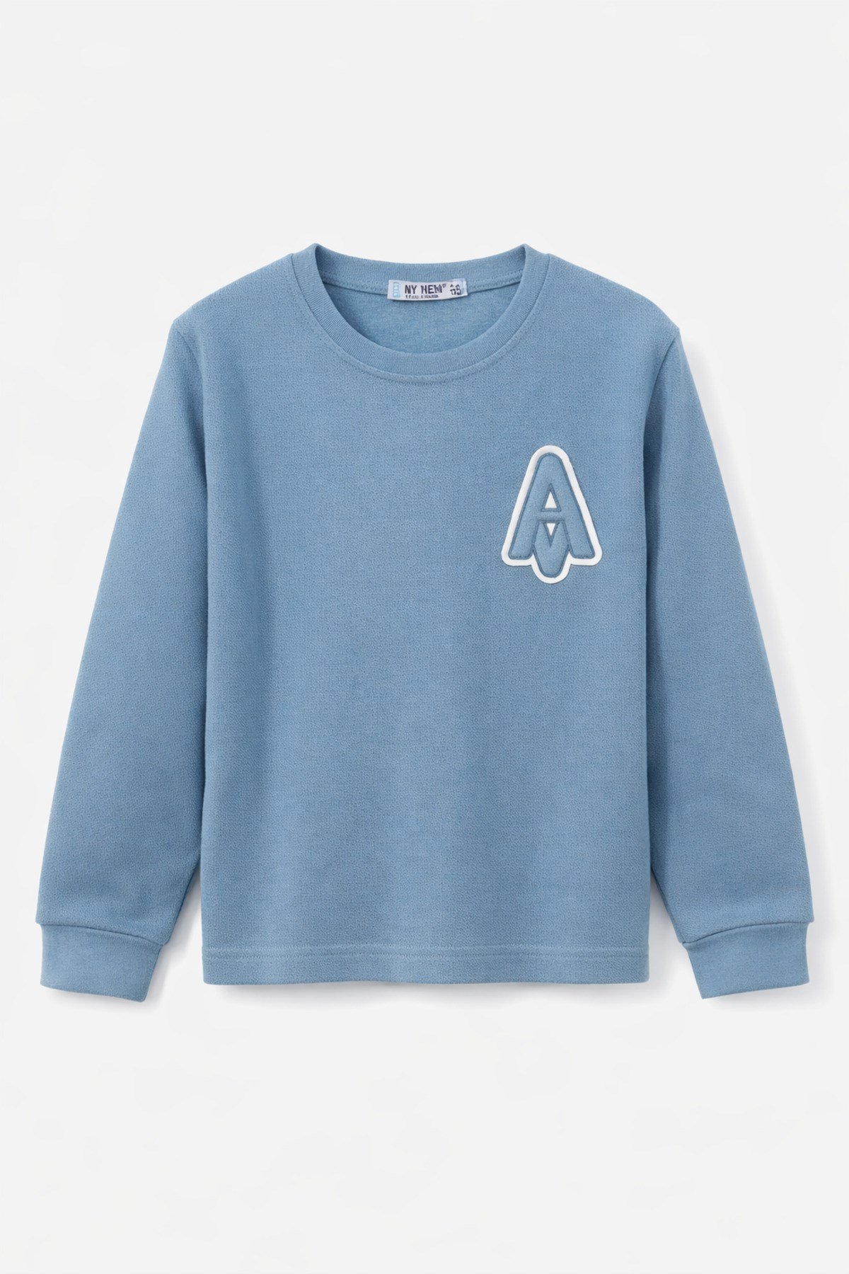Erkek Çocuk Jakarlı Örme Sweatshirt