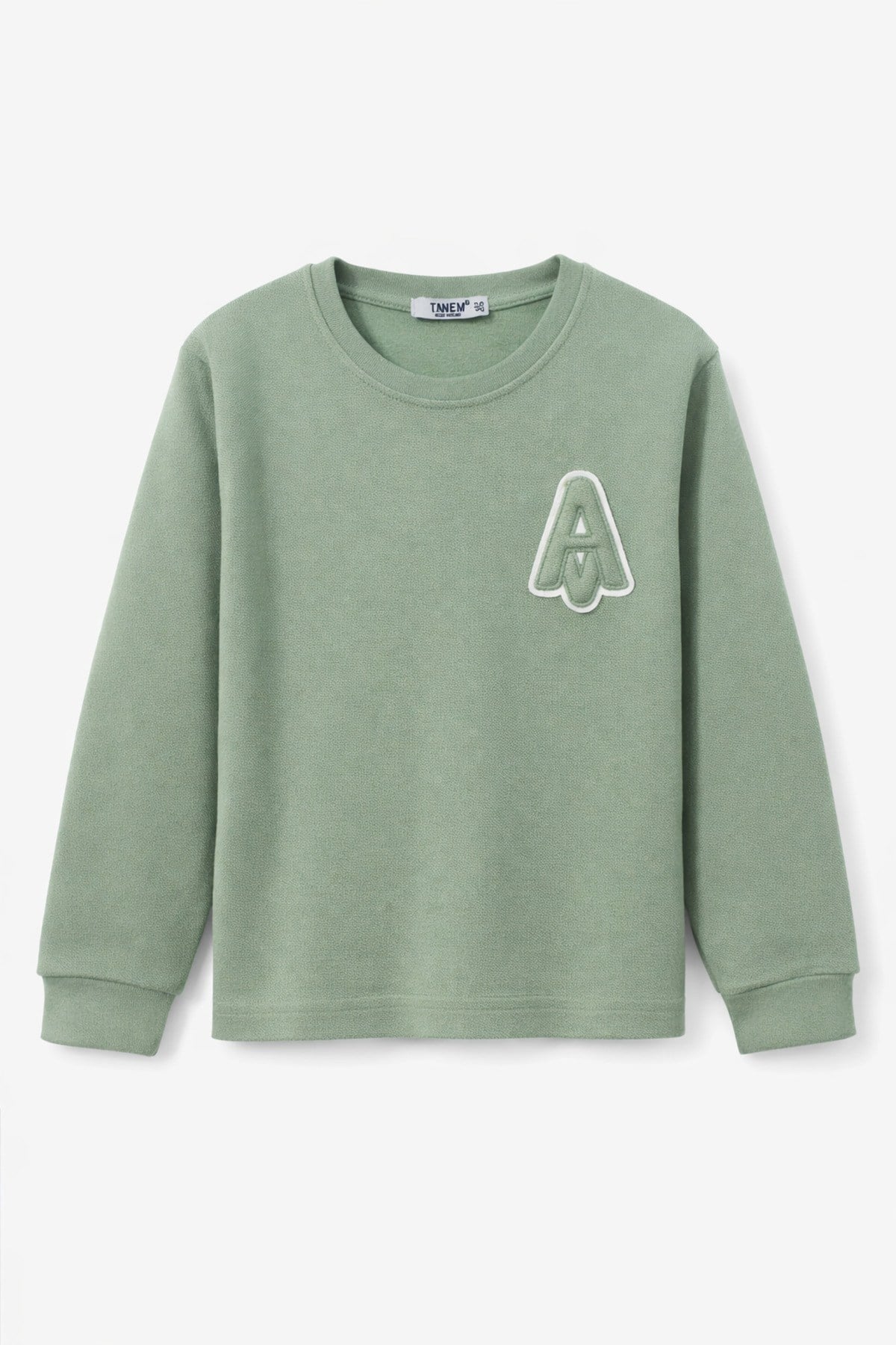 Erkek Çocuk Jakarlı Örme Sweatshirt