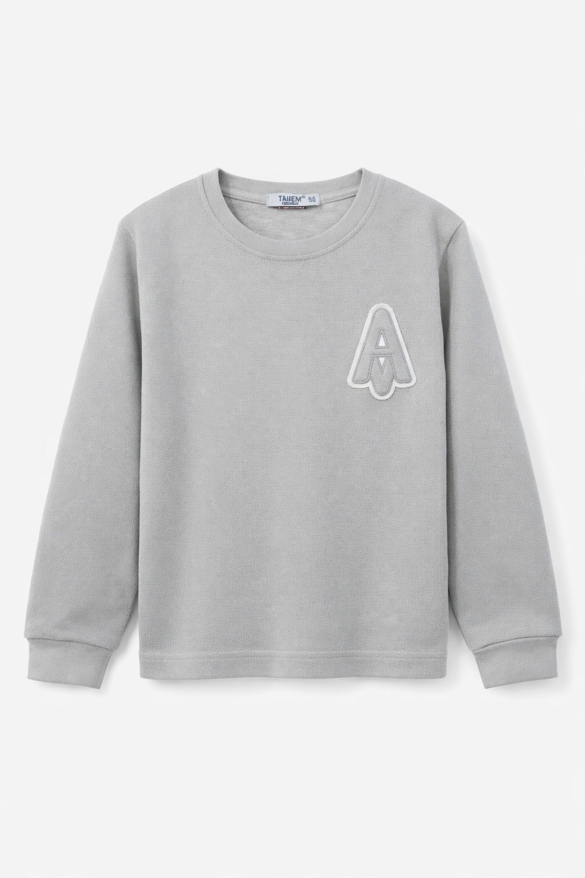 Erkek Çocuk Jakarlı Örme Sweatshirt