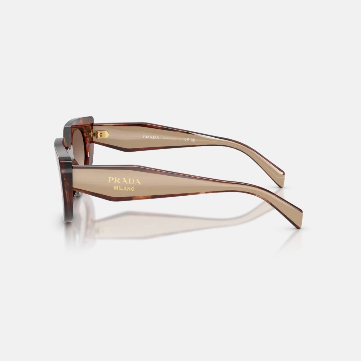 Prada PR D02S 00K10S 53 Oval Kadın Güneş Gözlüğü
