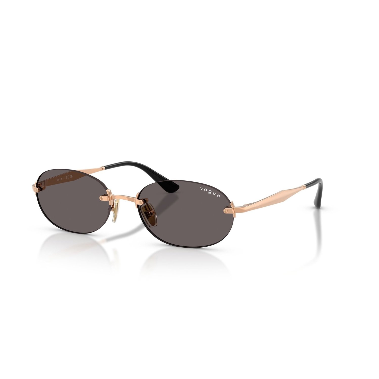 Vogue 4342S 515287 55 Kadın Güneş Gözlüğü Rose Gold Füme Cam