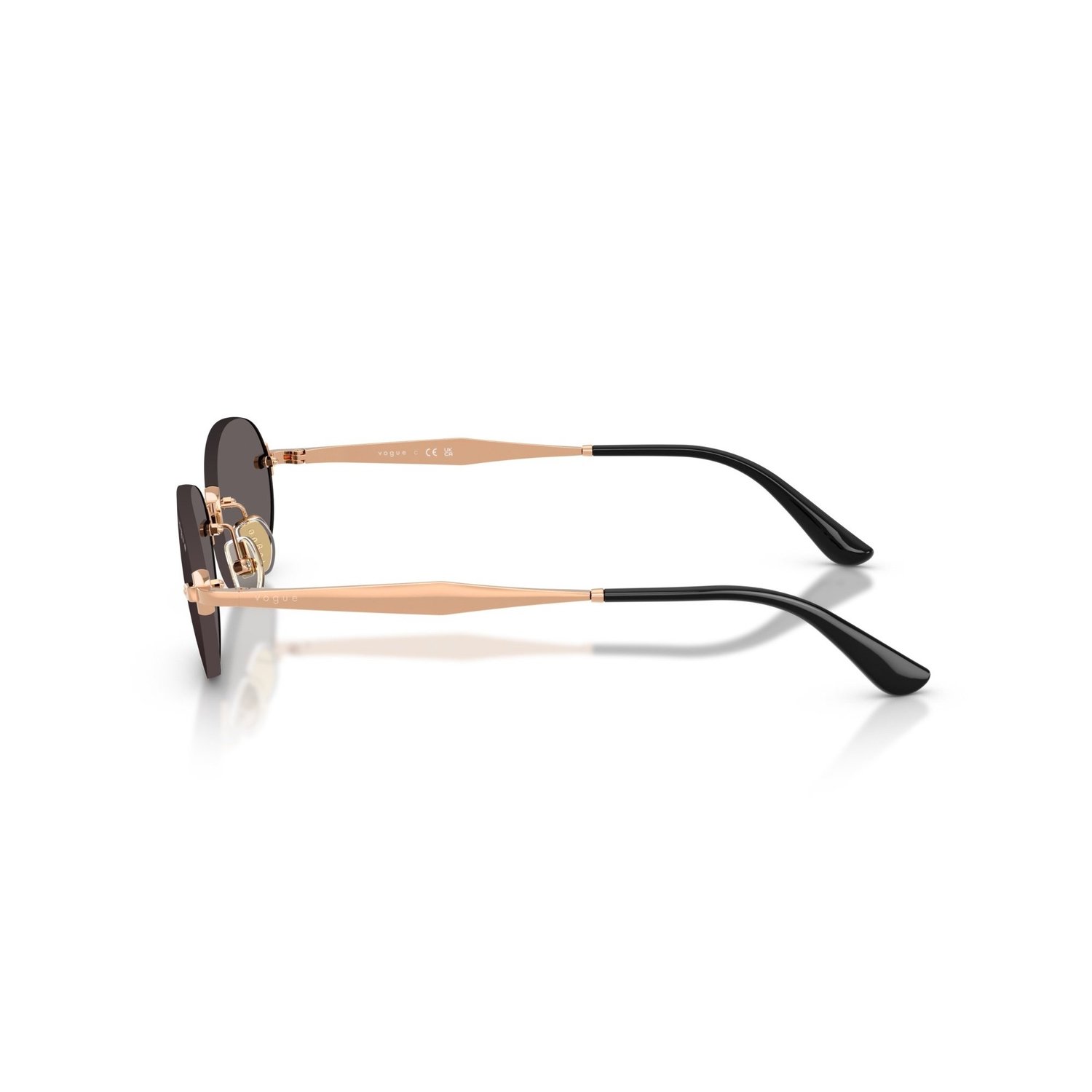 Vogue 4342S 515287 55 Kadın Güneş Gözlüğü Rose Gold Füme Cam