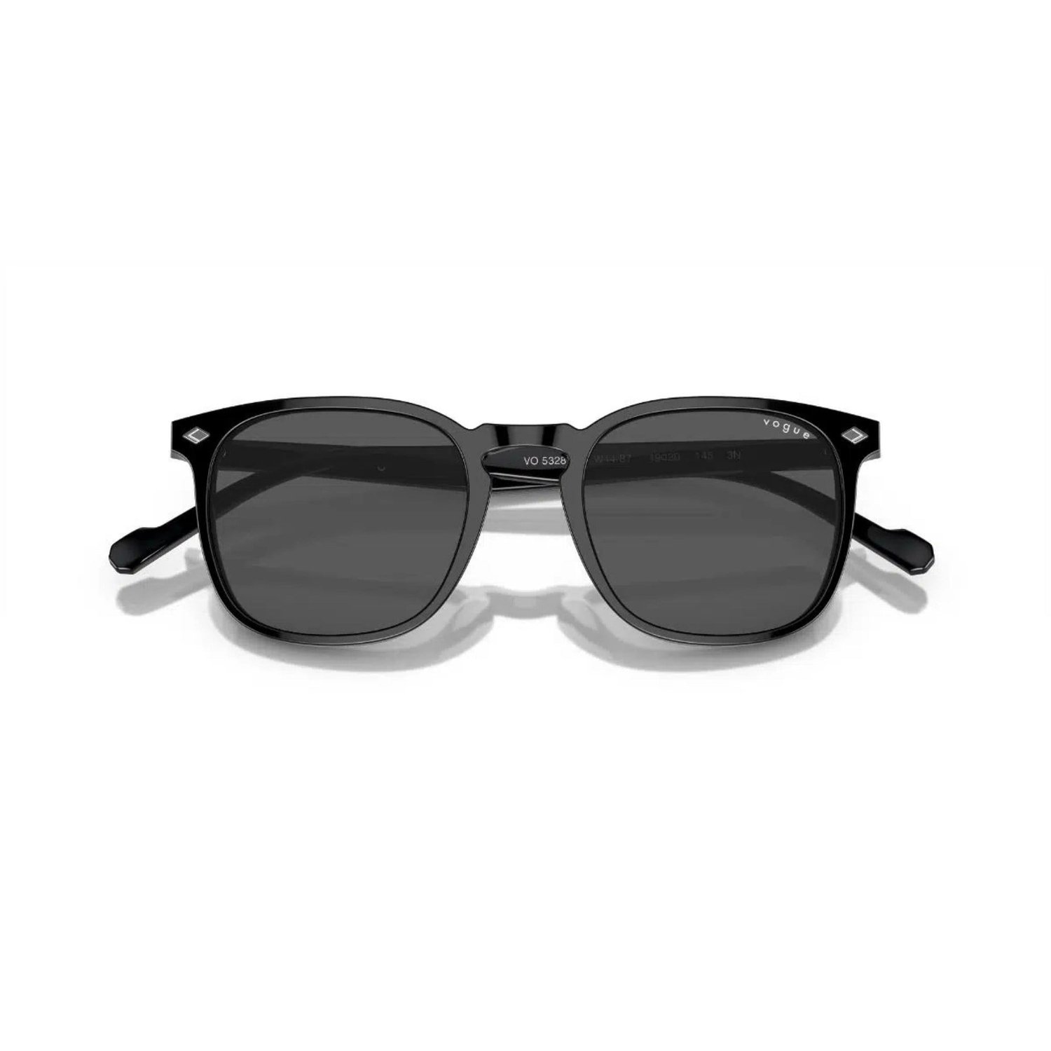 Vogue VO 5328S W44/87 52 Siyah Kare Güneş Gözlüğü