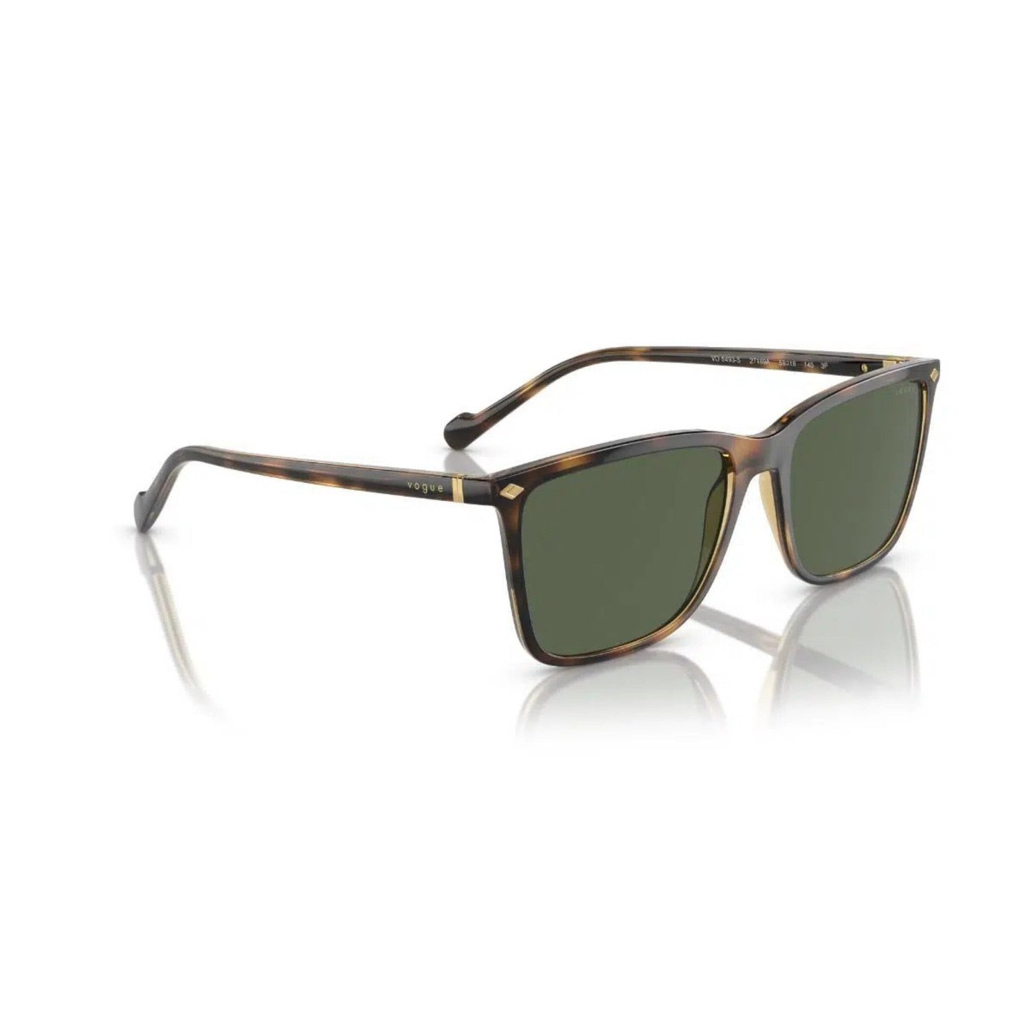 Vogue VO 5493S 27189A 56 Polarize Havana Güneş Gözlüğü