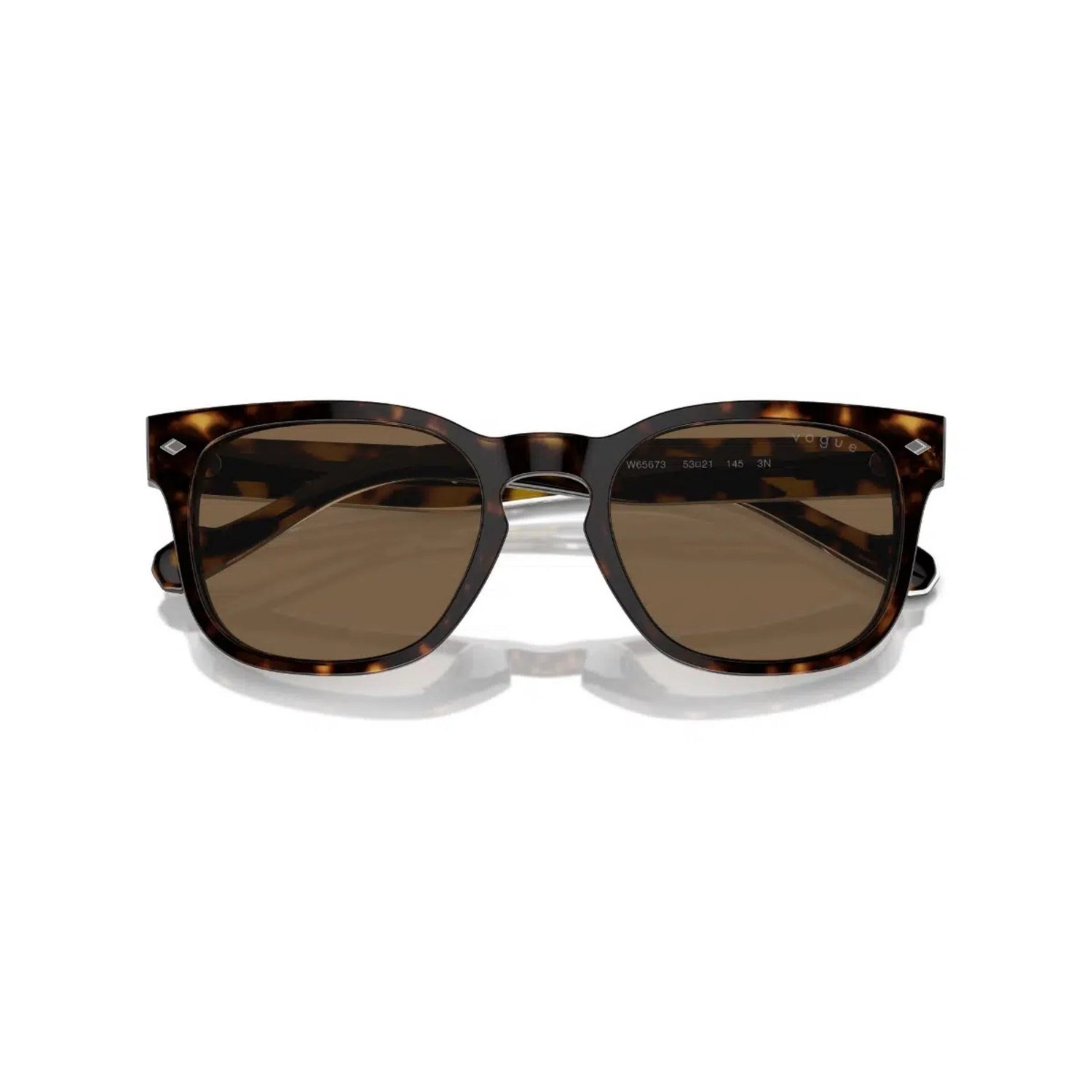 Vogue VO 5571S W65673 53 Koyu Havana Güneş Gözlüğü