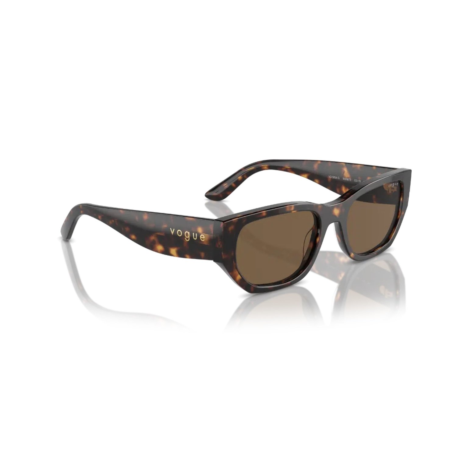 Vogue VO 5586S W65673 53 Koyu Havana Güneş Gözlüğü