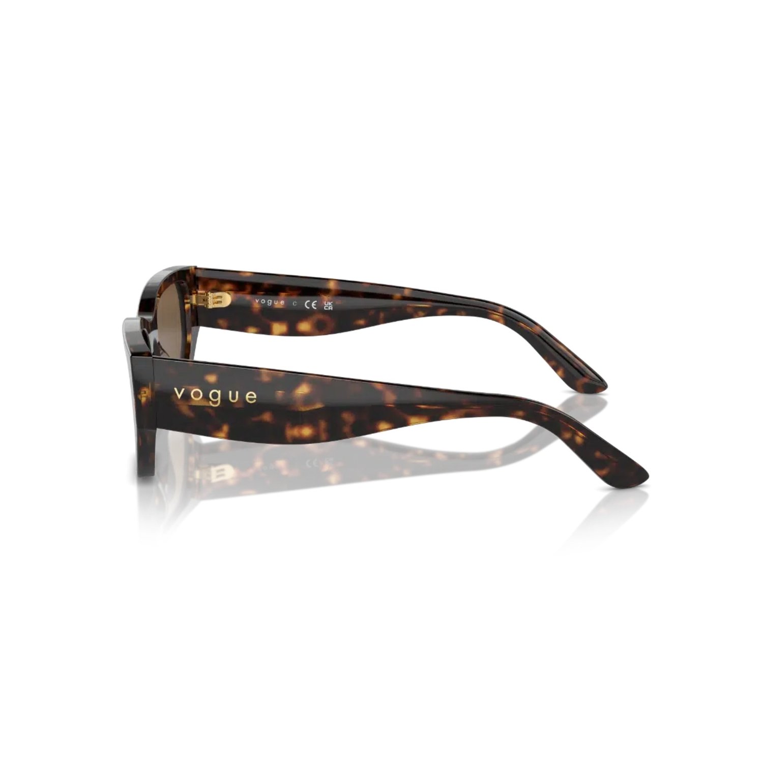 Vogue VO 5586S W65673 53 Koyu Havana Güneş Gözlüğü