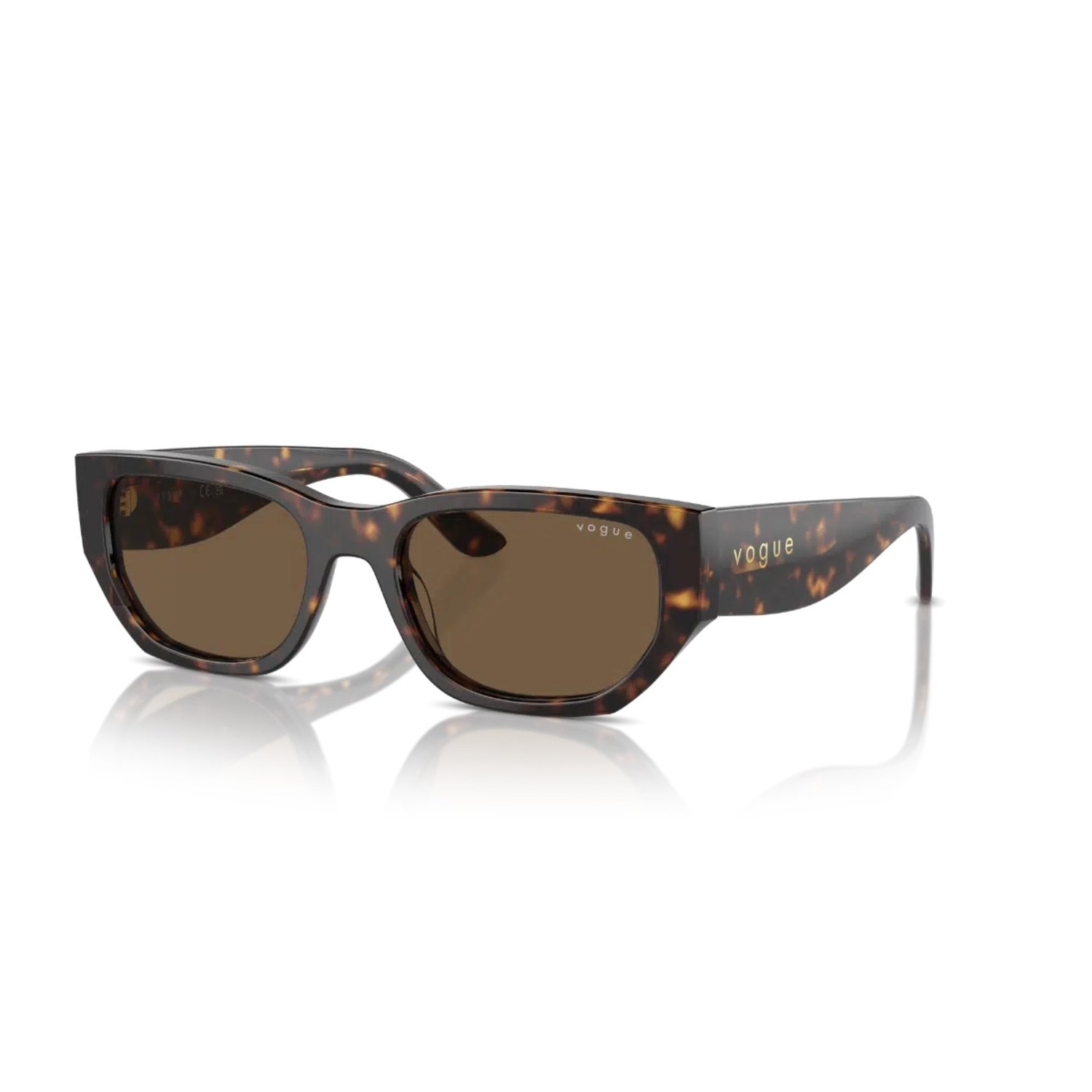 Vogue VO 5586S W65673 53 Koyu Havana Güneş Gözlüğü