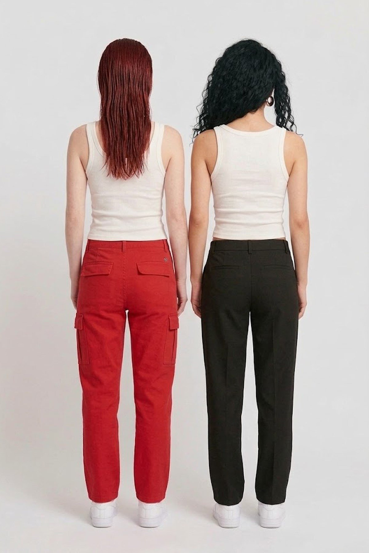Lady Bom Kadın 2'li Set Premium Ribanalı Kaşkorse Beyaz Basic Fitilli Pamuklu Esnek Bluz Atlet