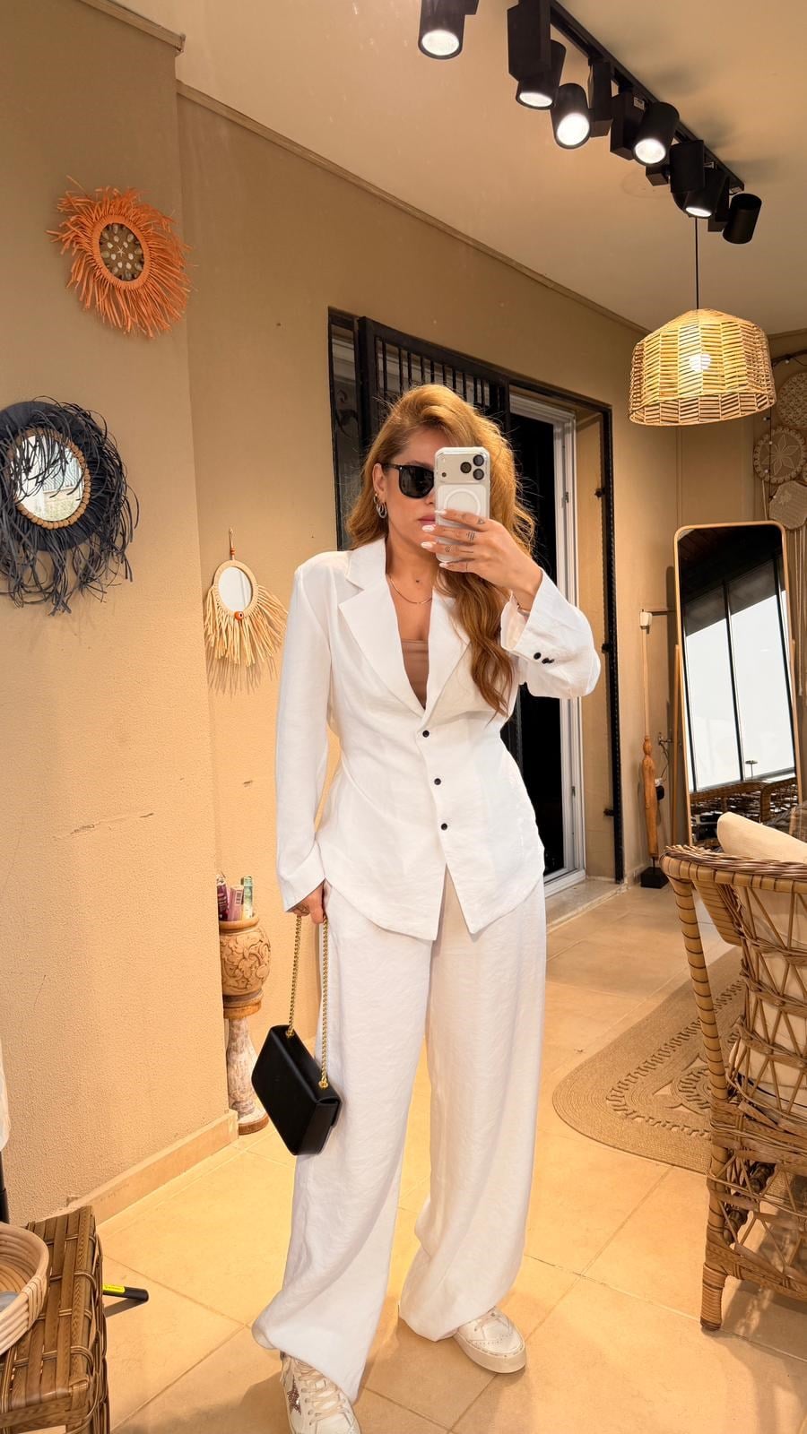 BLAZER KUŞAKLI TAKIM