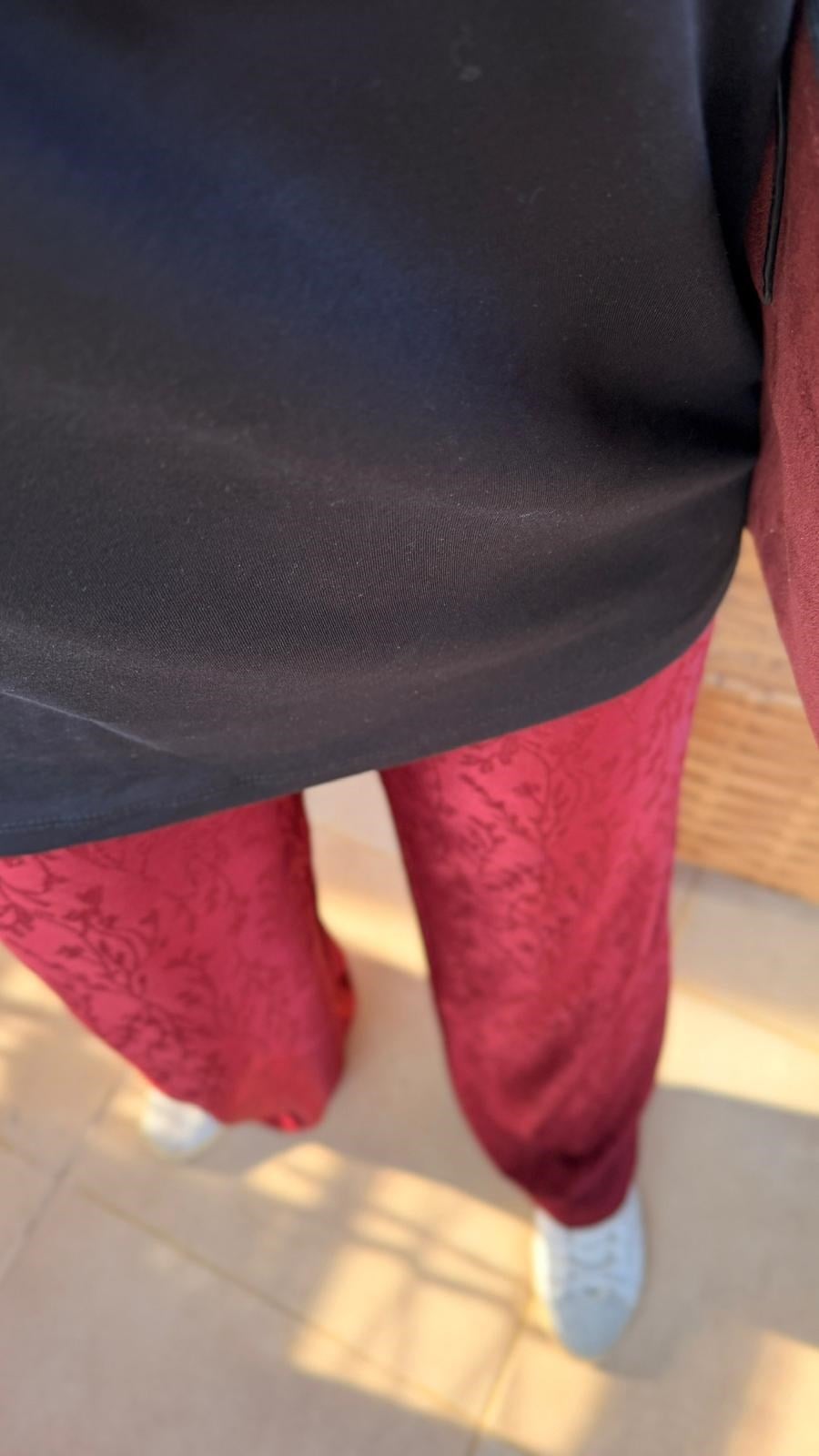 NAKIŞ DETAY PANTOLON